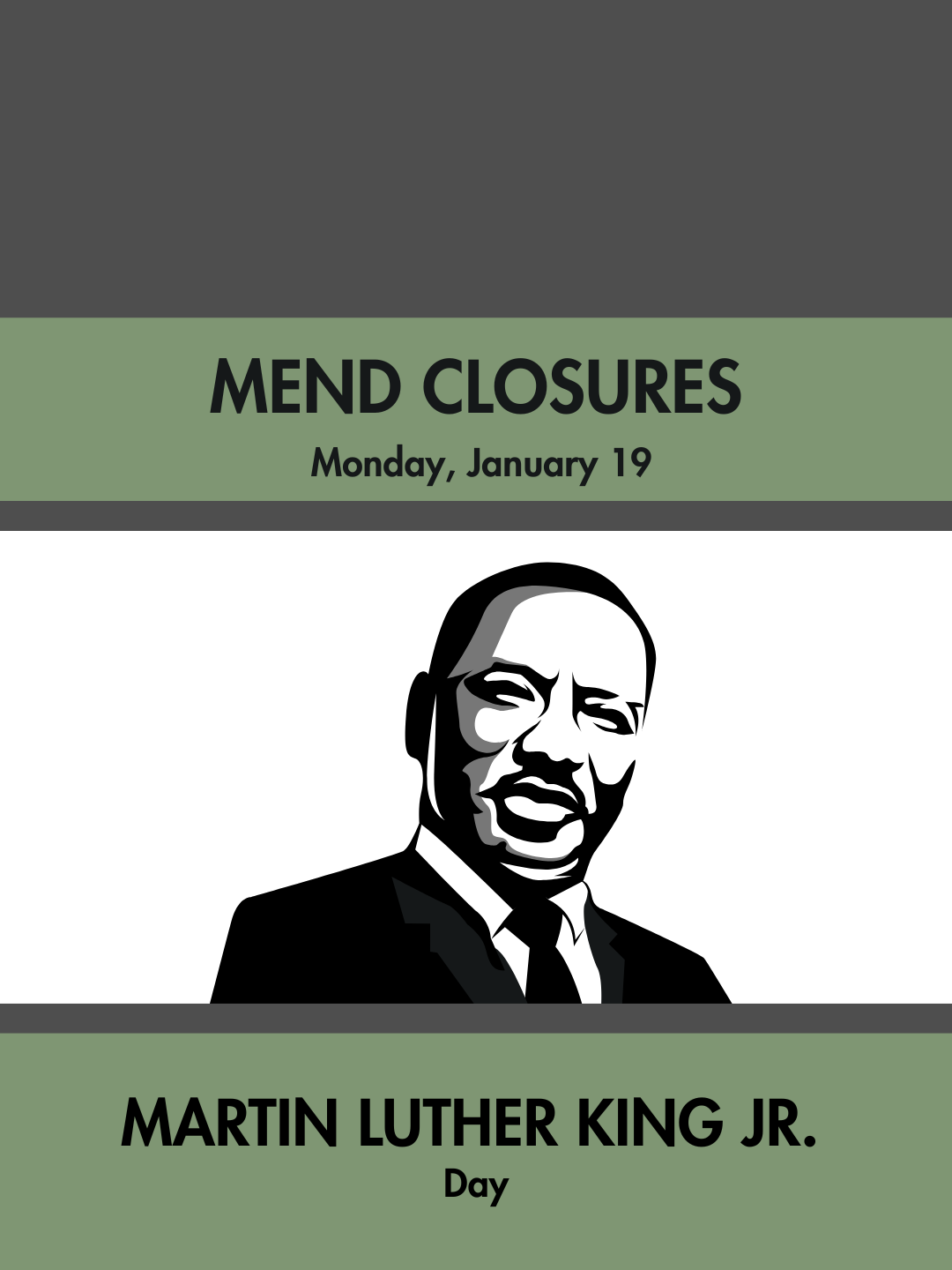 Martin Luther King Jr. Day Hours