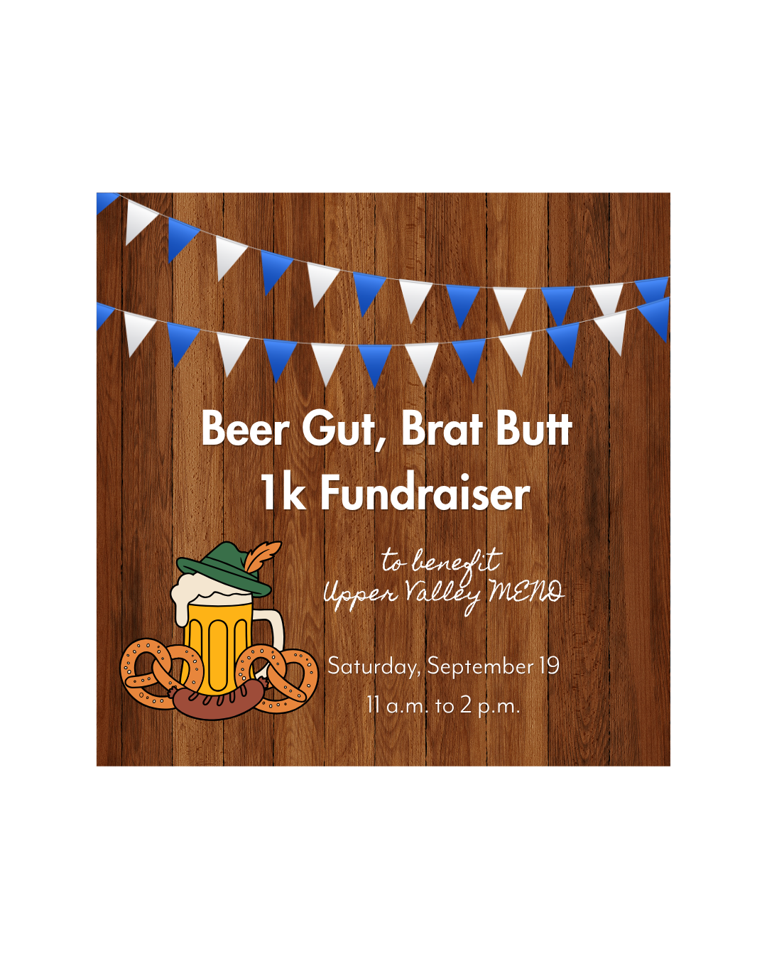 Beer Gut, Brat Butt 1k Fundraiser