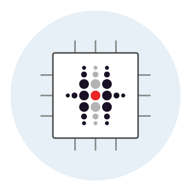 black, grey, red dots, pandemic preparedness, Audere