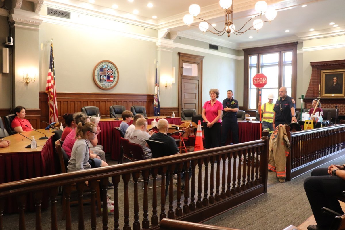 NW Works clients learning about local job opportunities — The Winchester Star