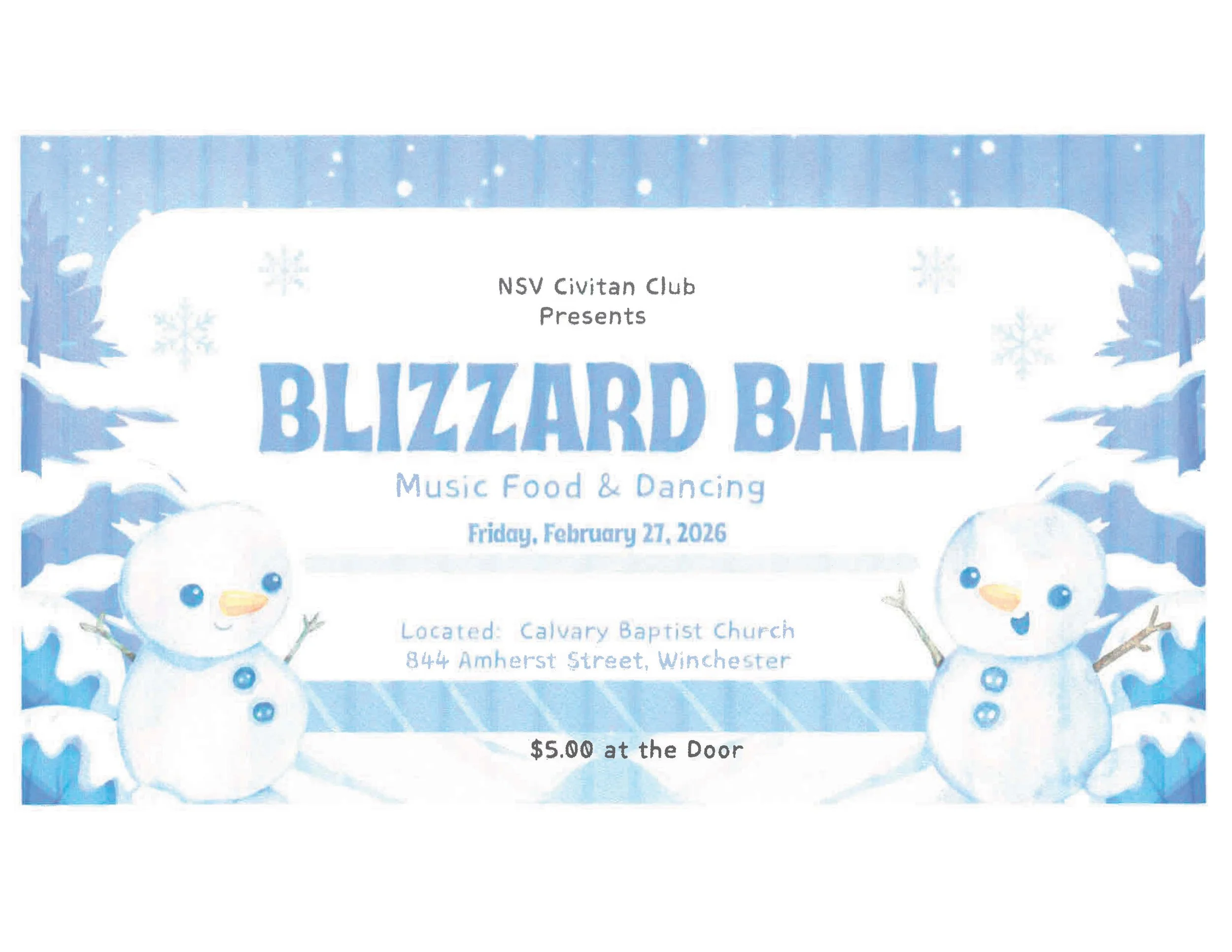 Blizzard Ball Dance Party 