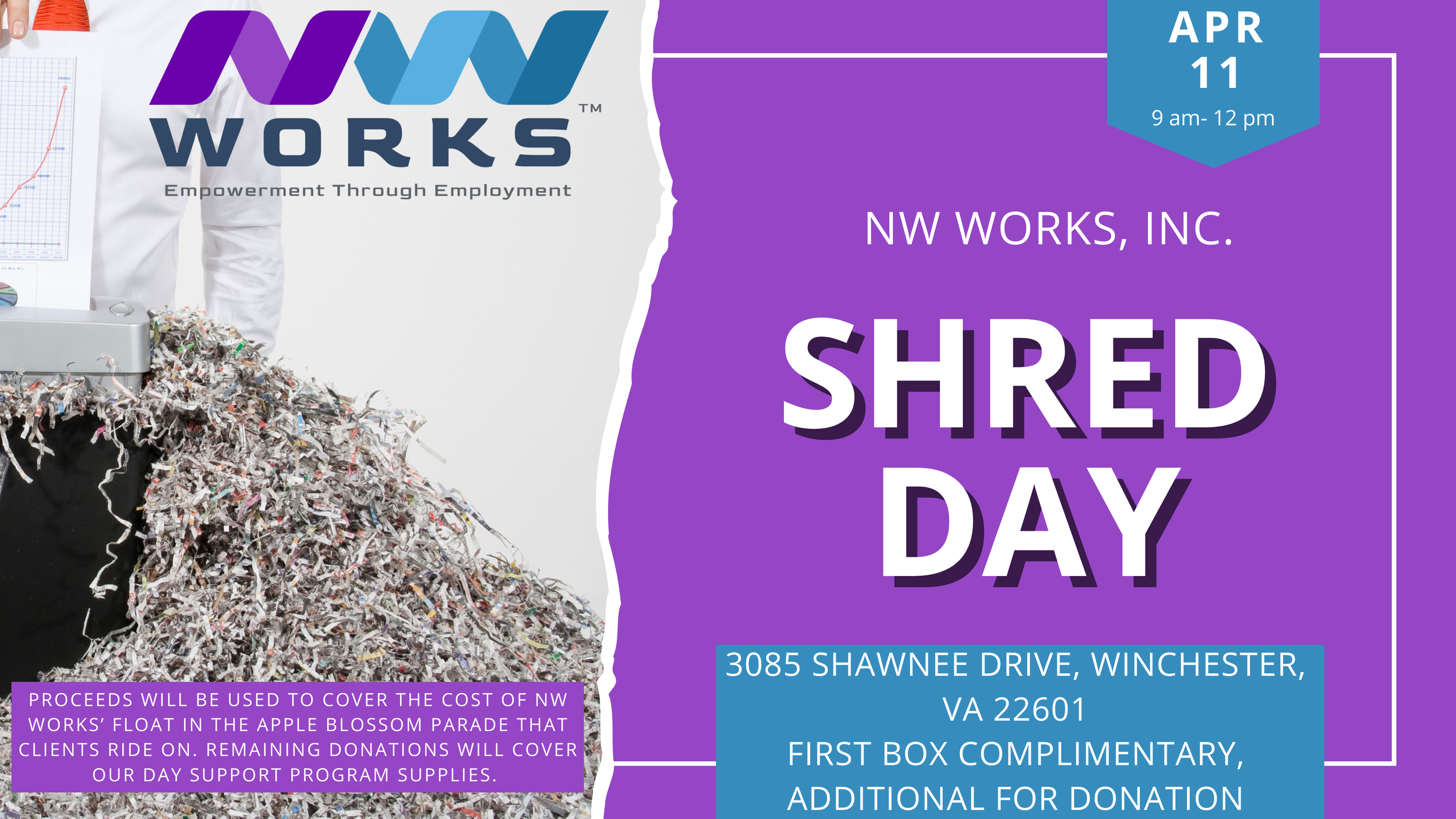 NW Works' Annual Shred Day