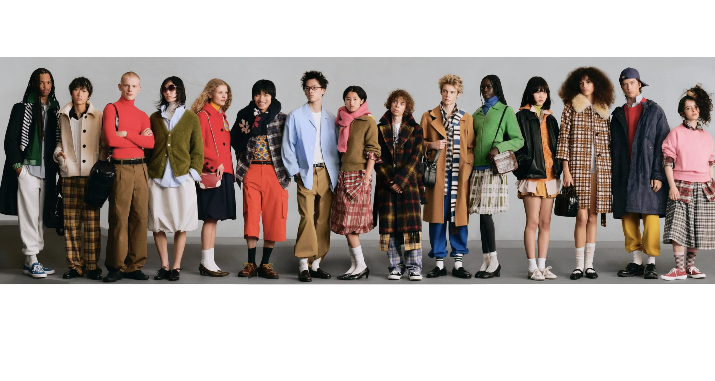 GU Uniqlo FW26 Lookbook by Francesco Risso | Key Stylists: Kohei Morita and Carlos Nazario | Styling Assistant