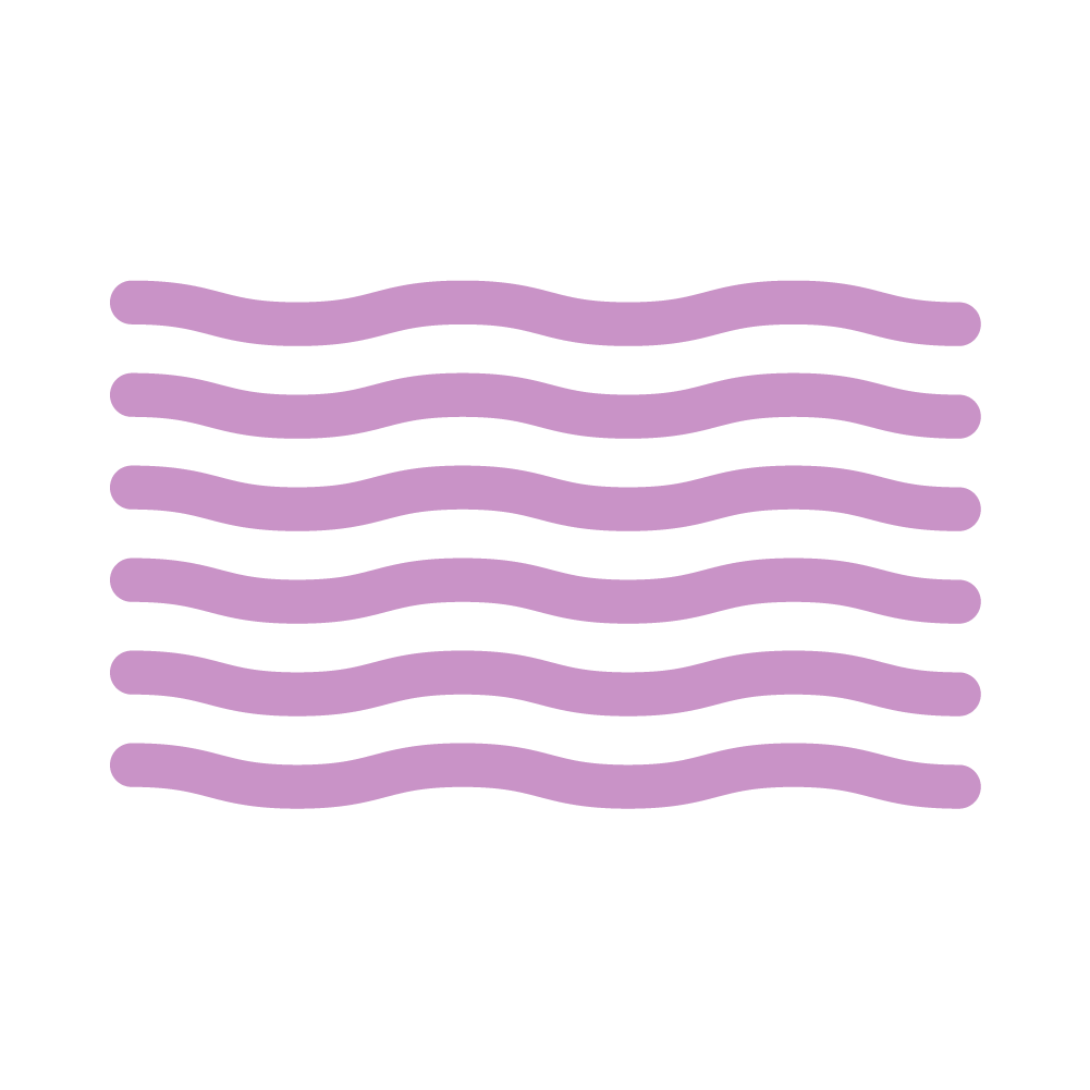 Wave icon design representing the brand value Wayfinding