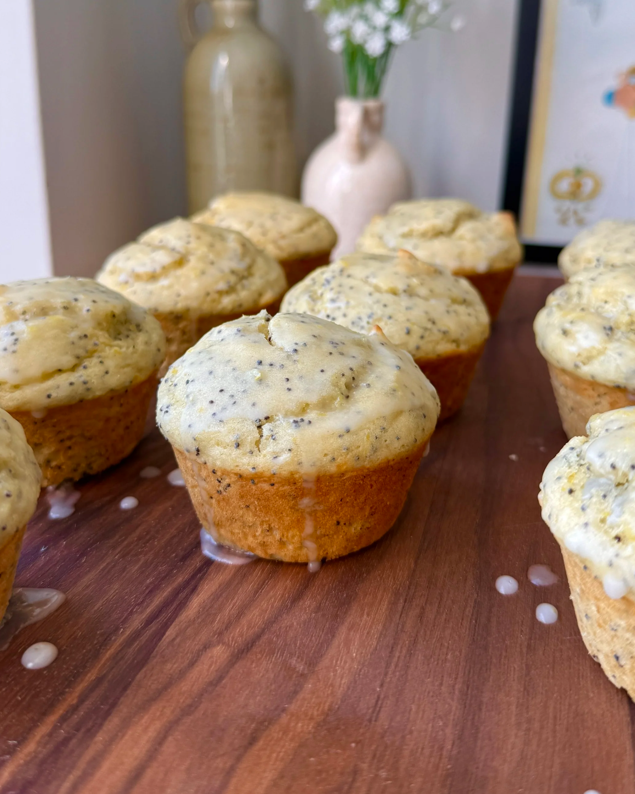 Gluten-Free Lemon Poppy Seed Ricotta Muffins