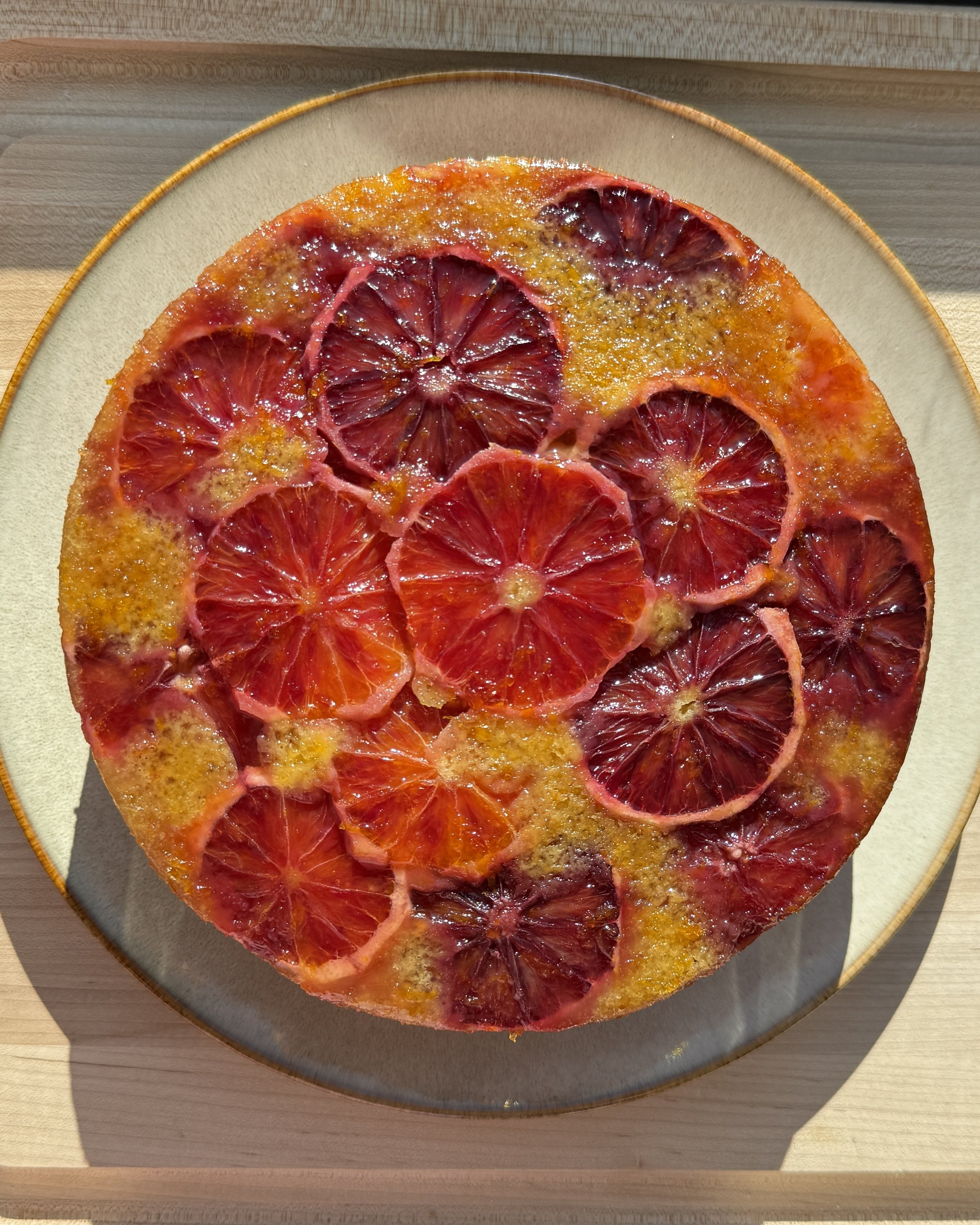 Gluten-Free Blood Orange Upside-Down Cake