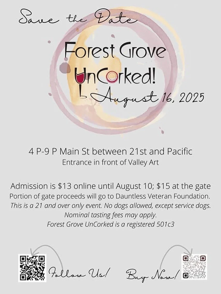 FOREST GROVE UNCORKED