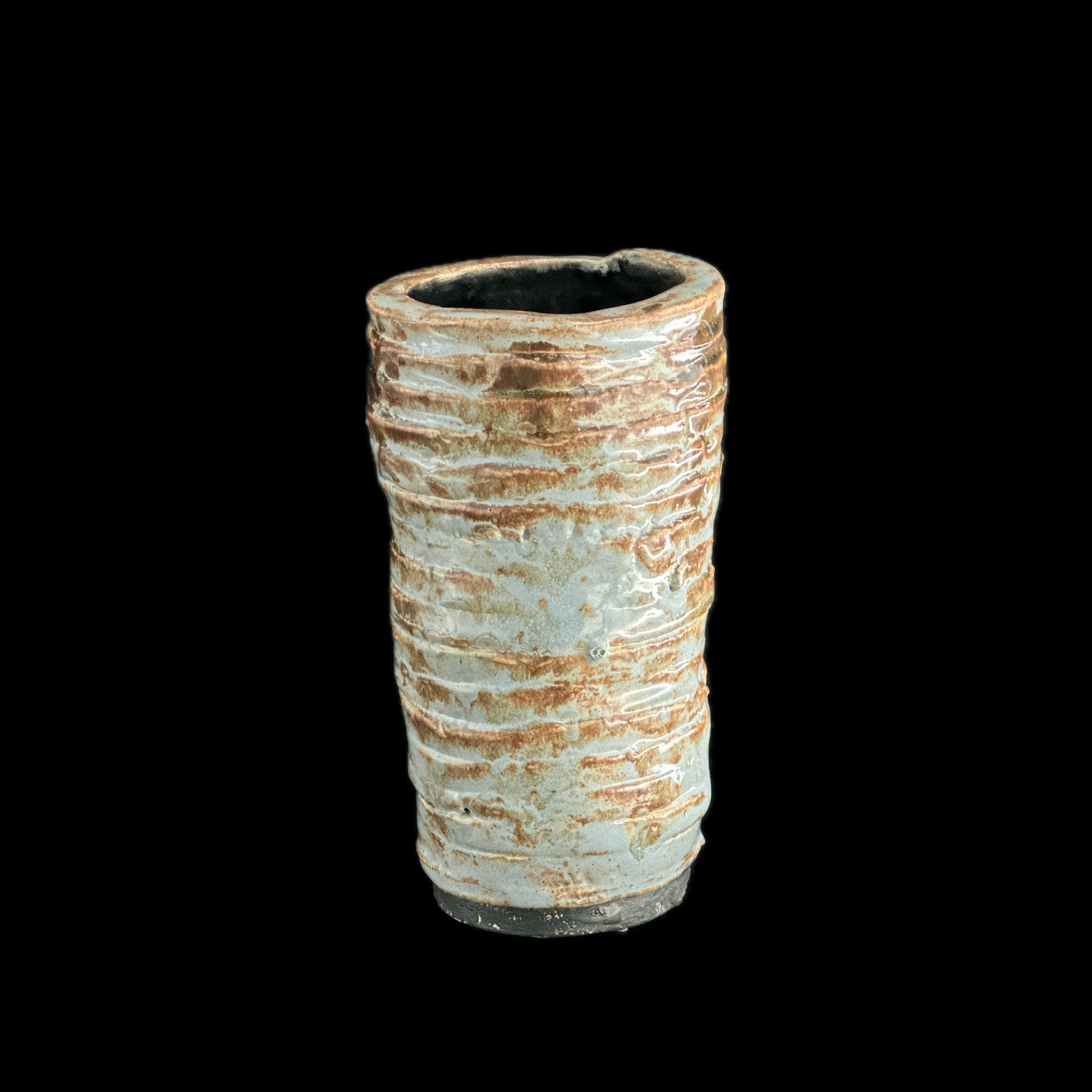 Azure Matrix Vase