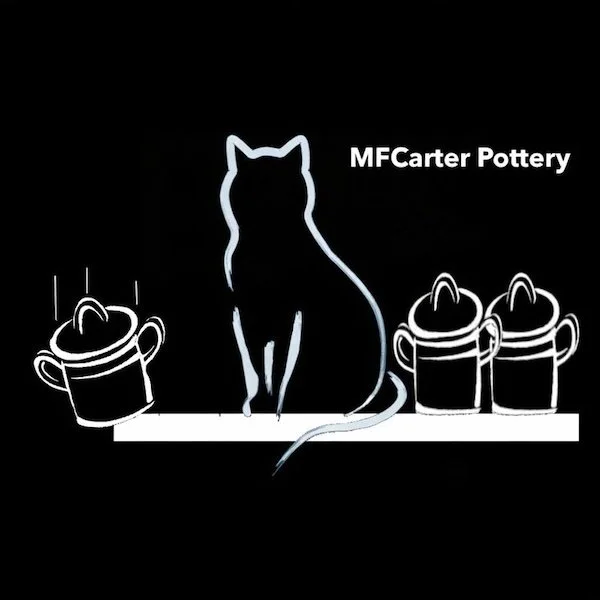 Logo for MFCarter Pottery in Essex Junction Vermont