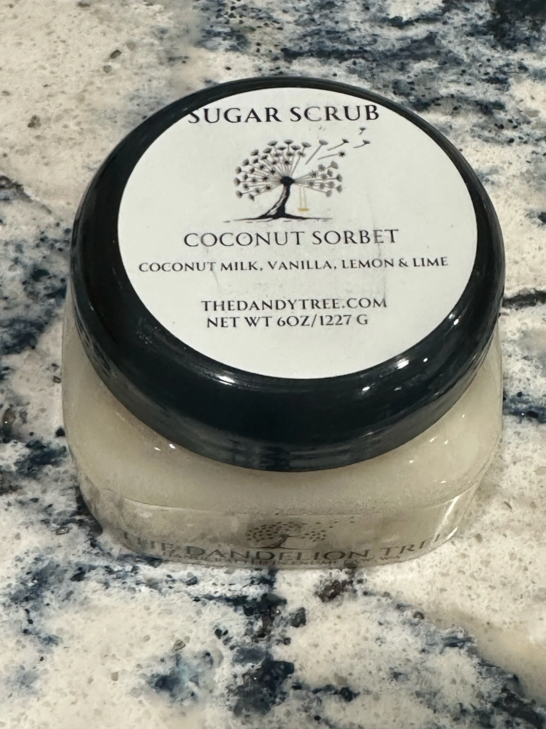 Coconut Sorbet Shea Butter Sugar Scrub