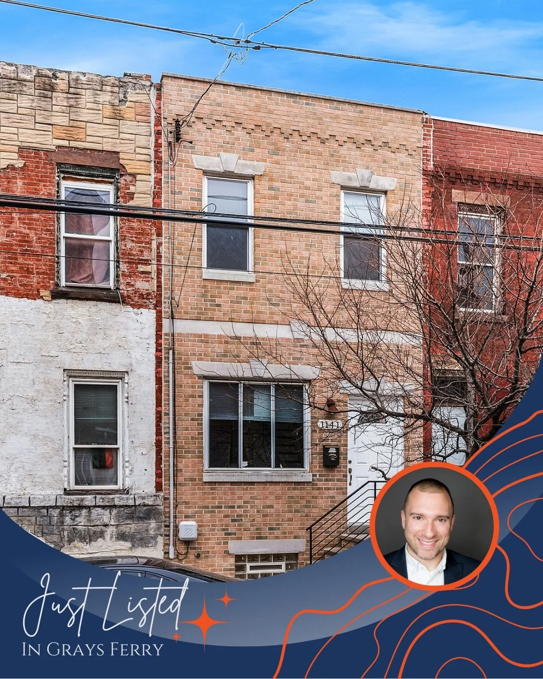 ✨ JUST LISTED ✨

📍 1141 S 26th St

This beautifully updated 3 bed, 2.5 bath straight-thru blends classic Philly charm with modern functionality. Hardwood floors flow through a bright, open living and dining space, while the kitchen leads directly to