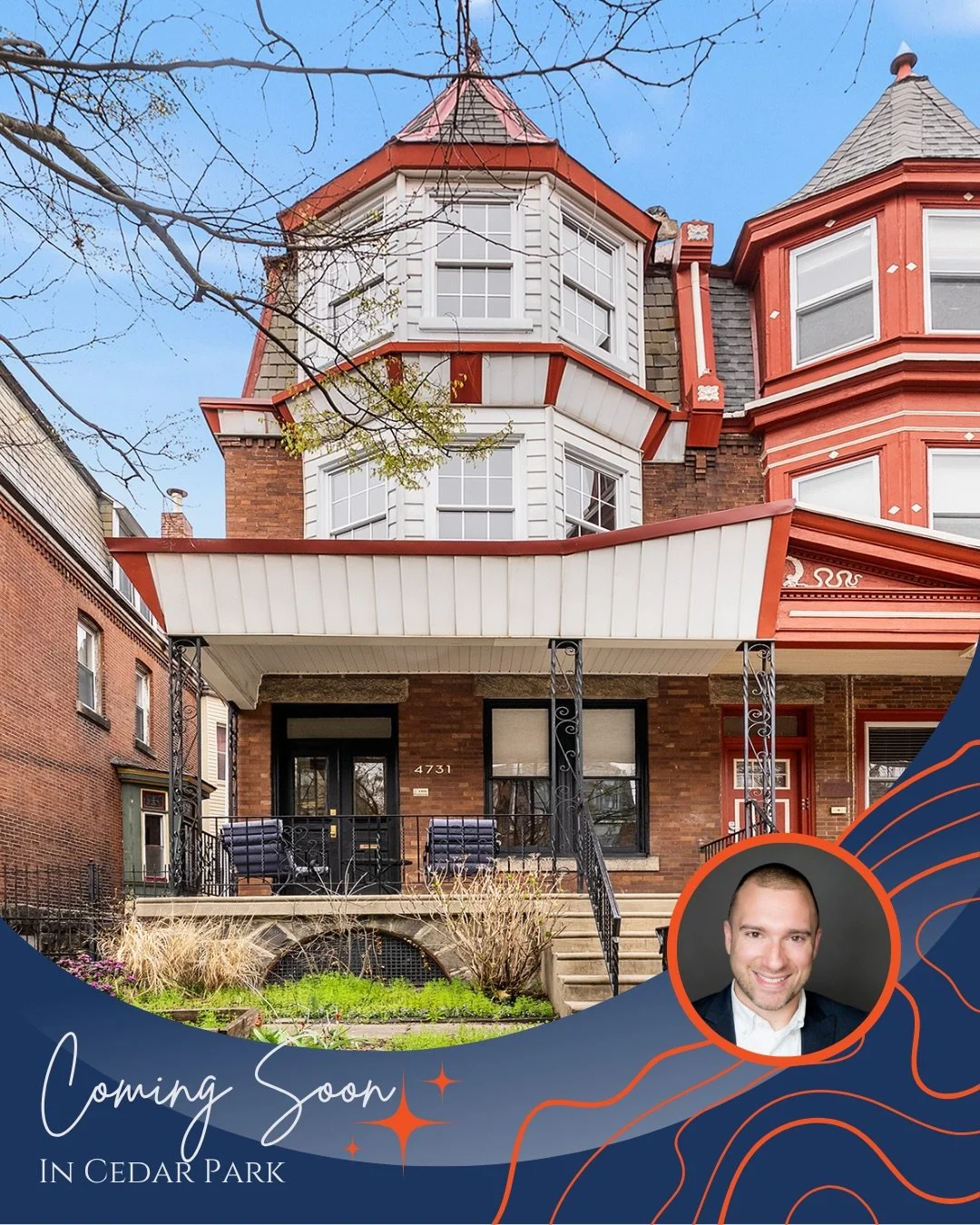 ✨ COMING SOON &amp; OPEN HOUSE ✨

🏡 OPEN HOUSE 🏡
Saturday, April 11 | 11:30am - 1:00pm

Welcome to 4731 Hazel Avenue, a beautifully restored Victorian twin on one of West Philly&rsquo;s most beloved, tree lined blocks.

This expansive 6 bedroom, 3 