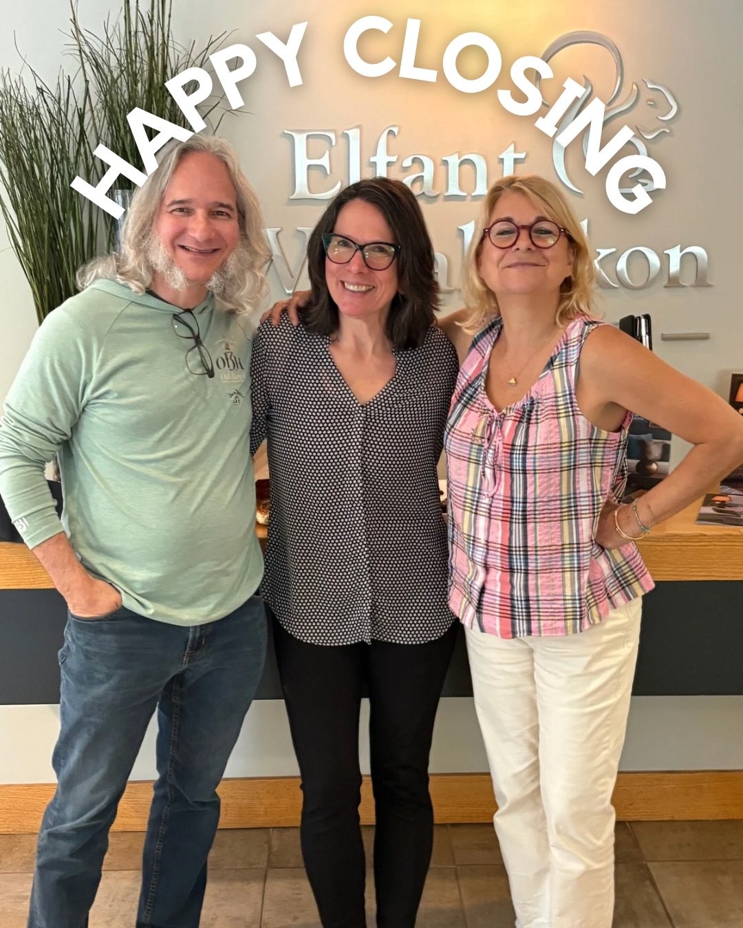✨ HAPPY CLOSING ✨

Congratulations to Kevin &amp; Donna on their new home and to Cecile for making it happen! The best transactions happen when the clients and agents get along so well, you know this is only the beginning of a beautiful relationship!
