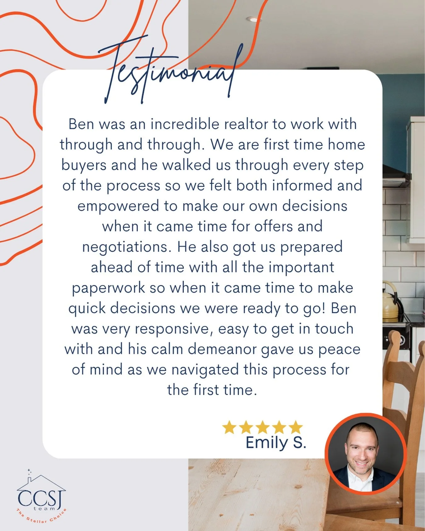 Buying your first home can feel overwhelming, but it doesn&rsquo;t have to 🏡

We&rsquo;re so grateful to Emily for trusting Ben to guide her through every step of the process. From preparing paperwork early to navigating offers and negotiations, we 