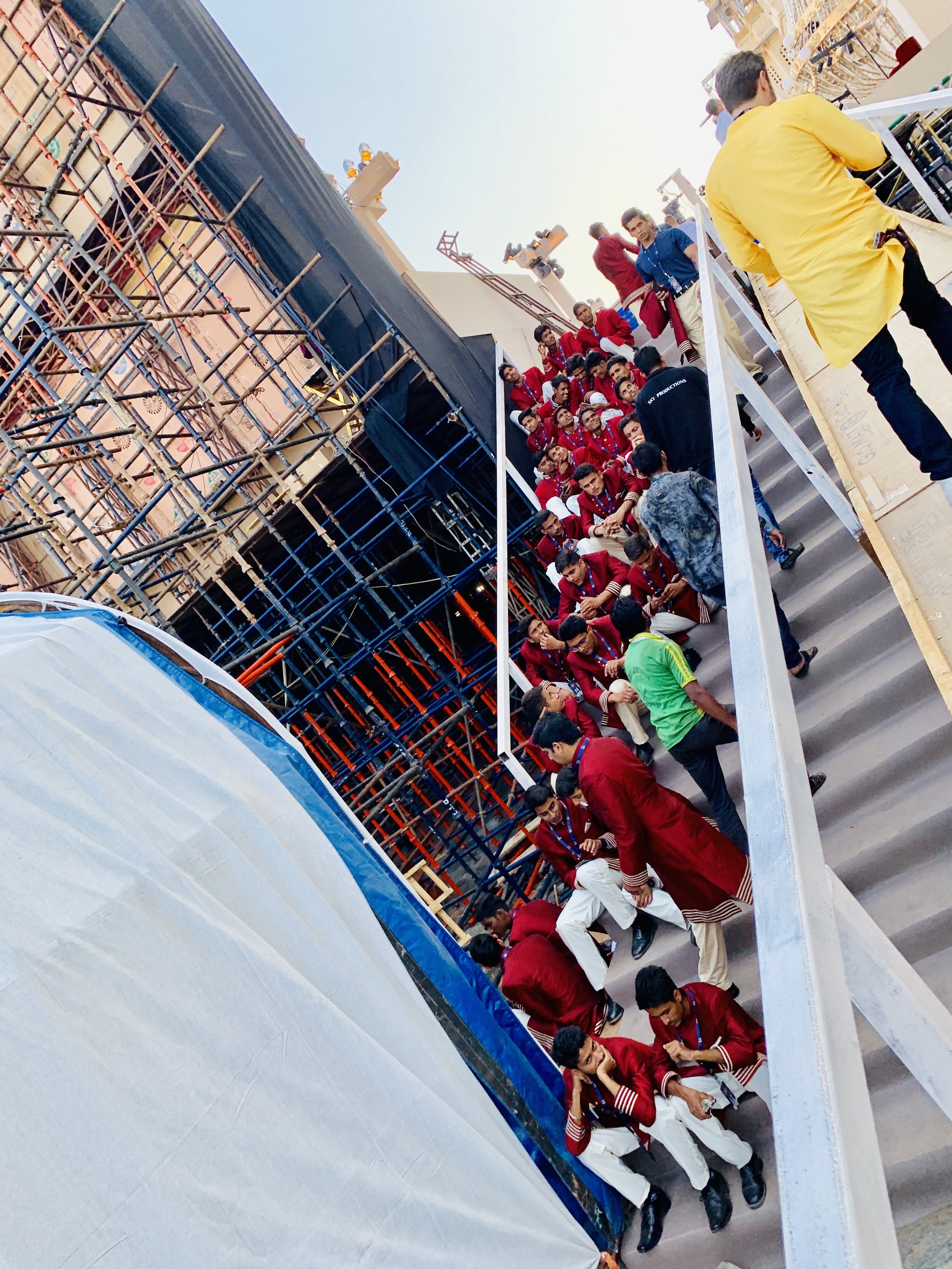 Beyoncé Stage Build Udaipur 2018