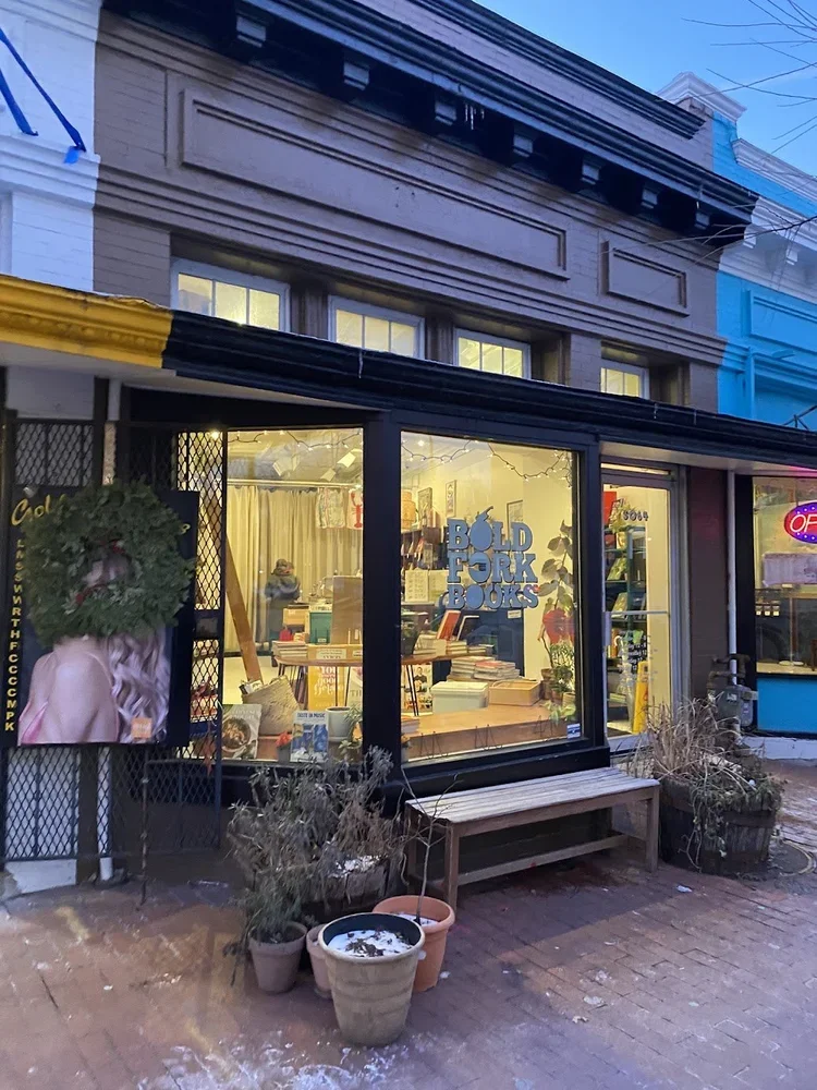 The facade of Bold Fork Books