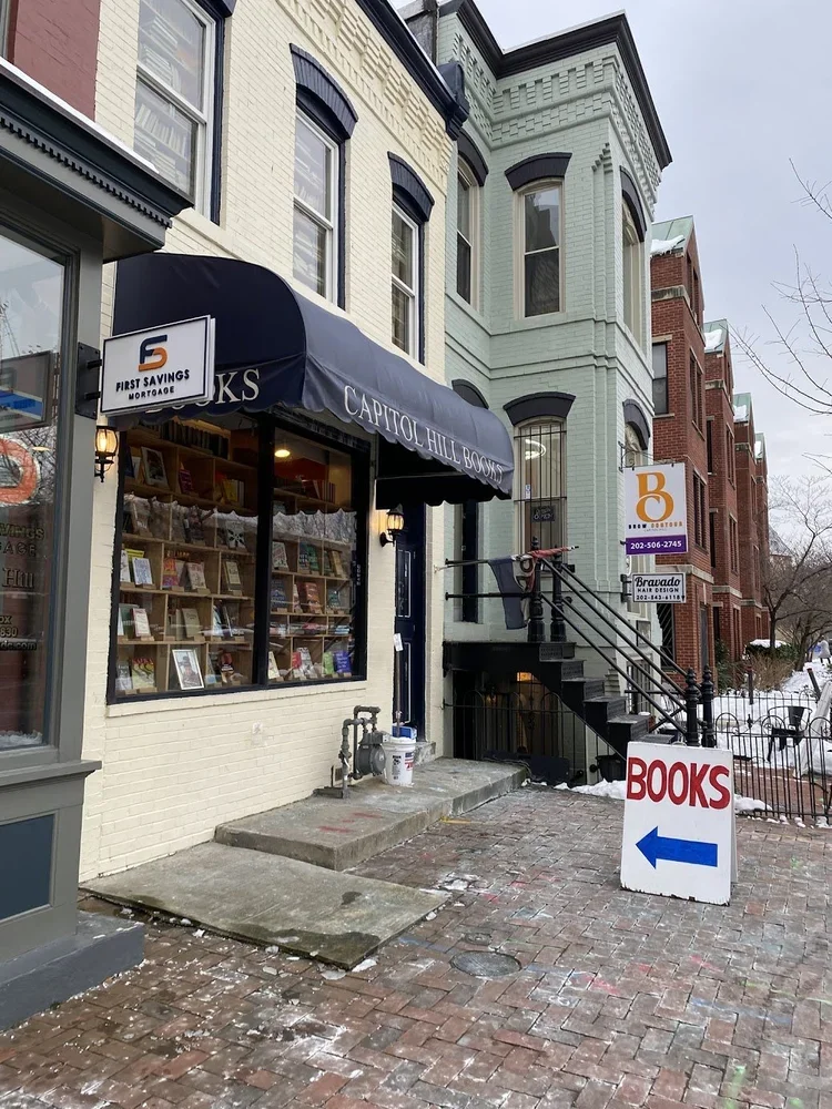 The facade of Capitol Hill Books