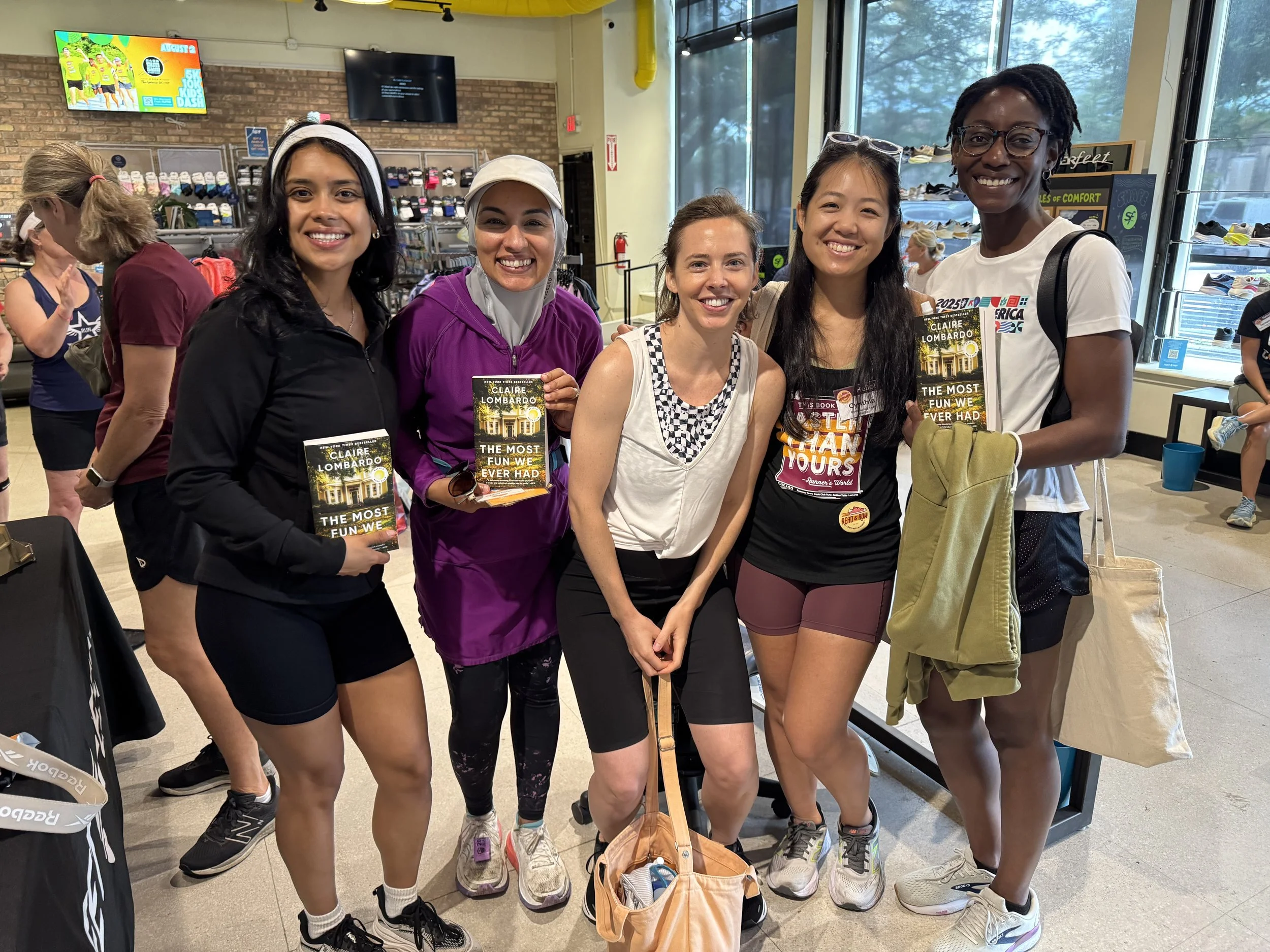 runners staying cool on a hot summer day of running