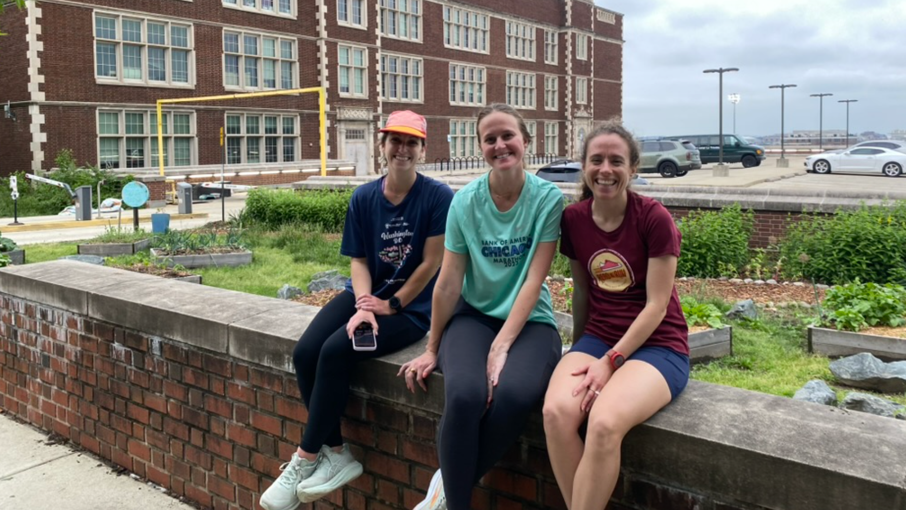 Chelsey and runners in D.C.