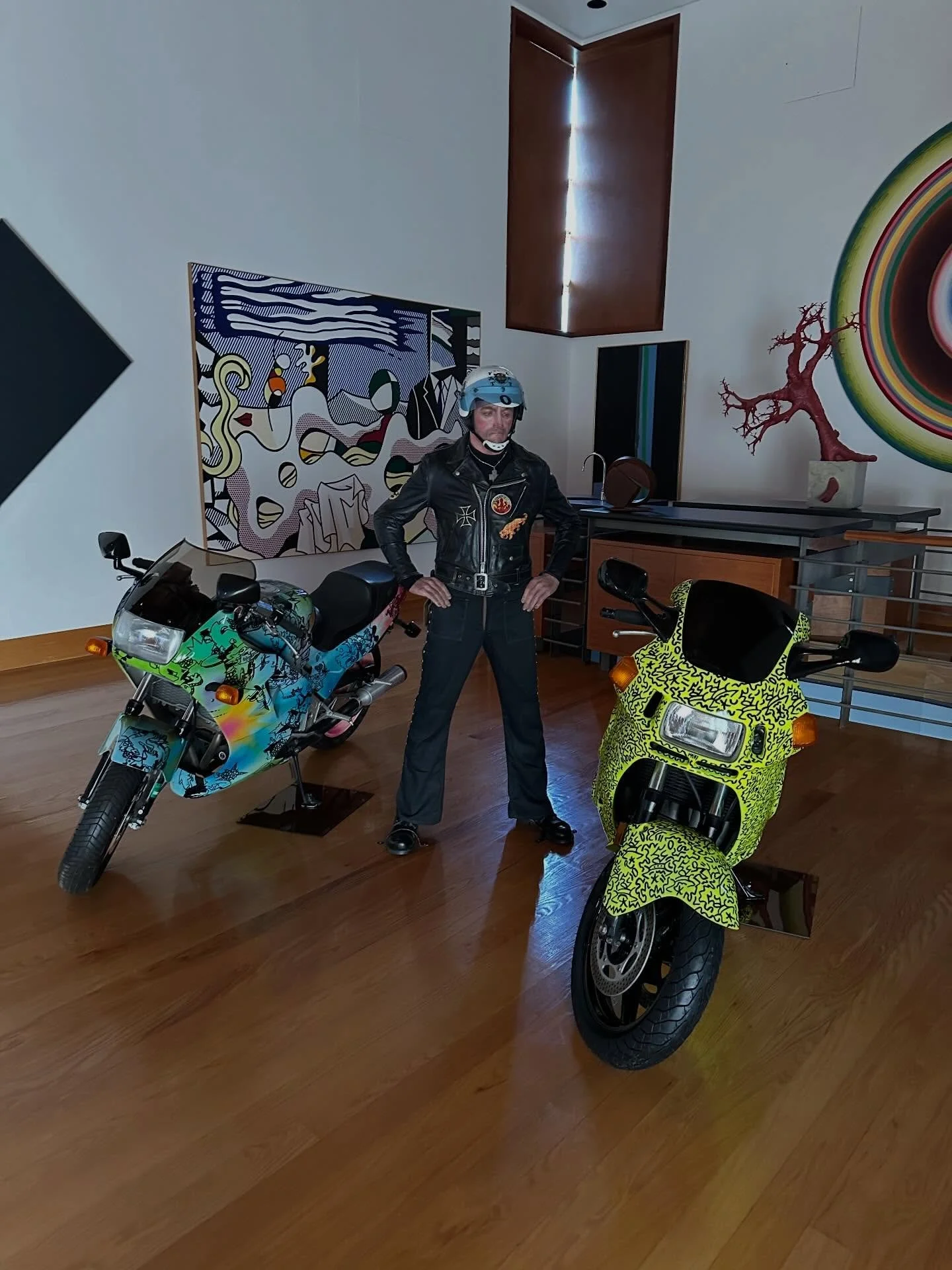 It&rsquo;s rare for the Board to approve the lending of a work from the Foundation&rsquo;s permanent display &mdash; but Keith Haring&rsquo;s Untitled (Motorcycle), 1987, is making a special journey to the Crystal Bridges Museum of American Art.

Its