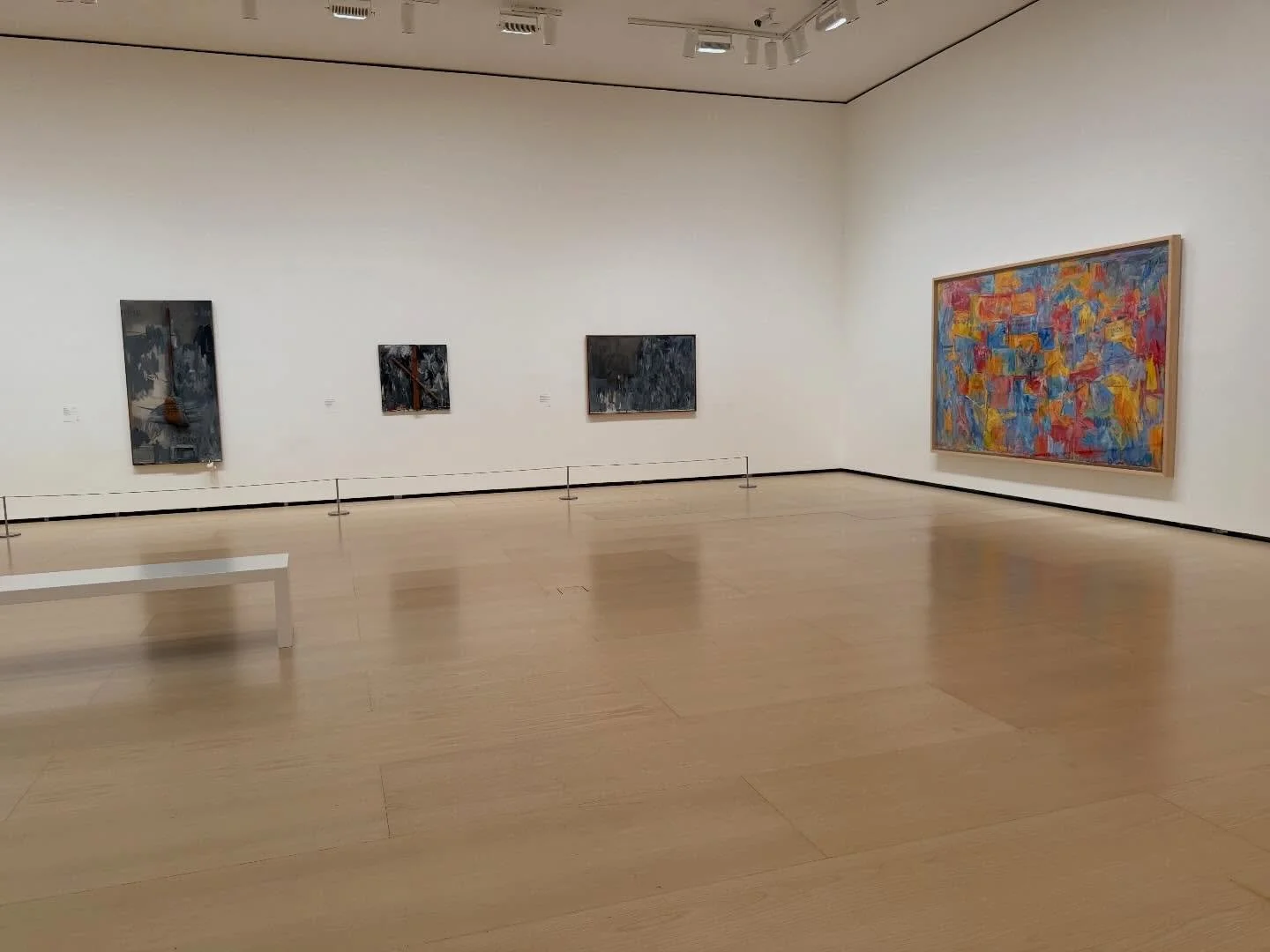 The Frederick R. Weisman Art Foundation is honored to be included in Jasper Johns: Night Driver at the Guggenheim Bilbao. This retrospective exhibition dedicated to Jasper Johns spans the extensive career of one of the most celebrated artists of our 