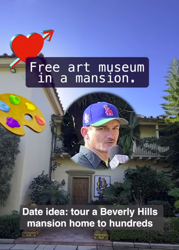 LA Times 404 (Tom Carroll | February 2026) Date idea: tour a Beverly Hills mansion home to hundreds of notable 20th-century works of art.