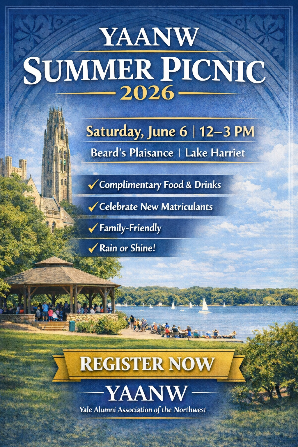 2026 YAANW Annual Family Summer Picnic