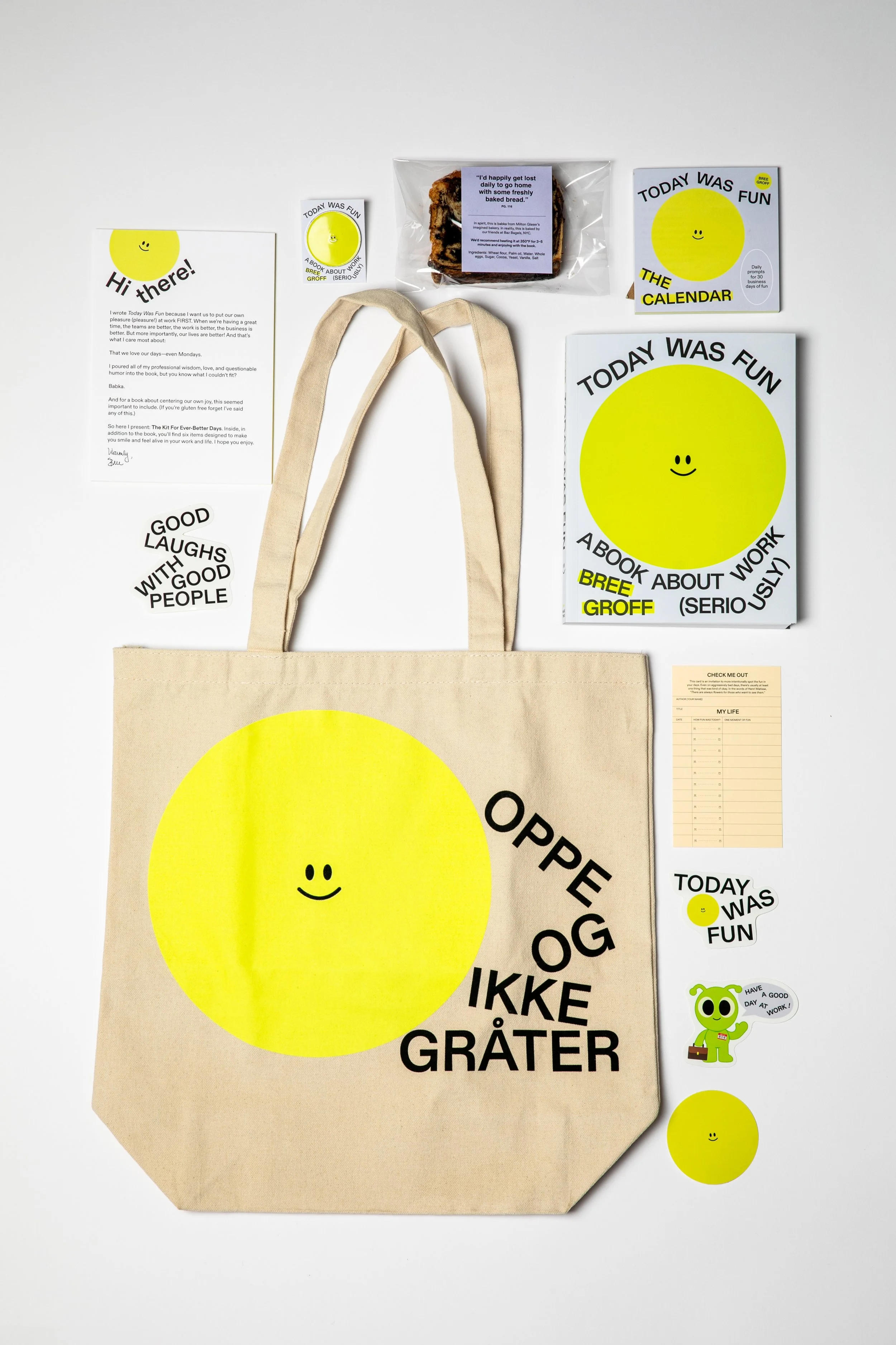 Today Was Fun spread