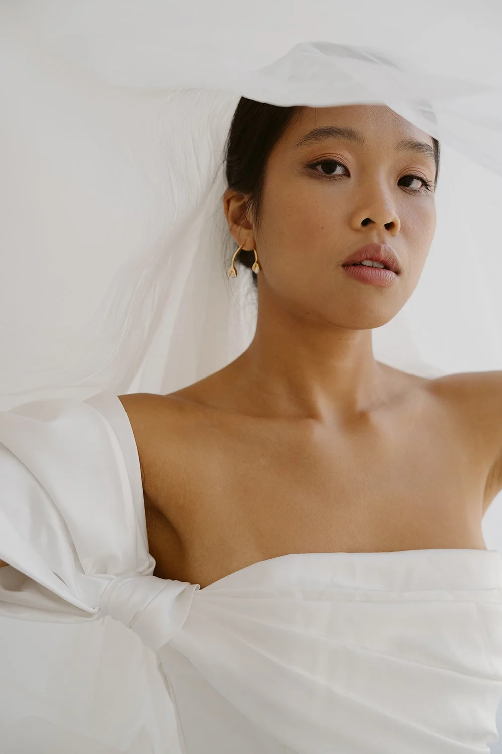 Floral Cherry-Inspired Gold Pearl Wedding Earrings | Modern Bridal Jewelry  & Hair Accessories  Jade Oi Studio Jewelry For the Cool Everyday Women