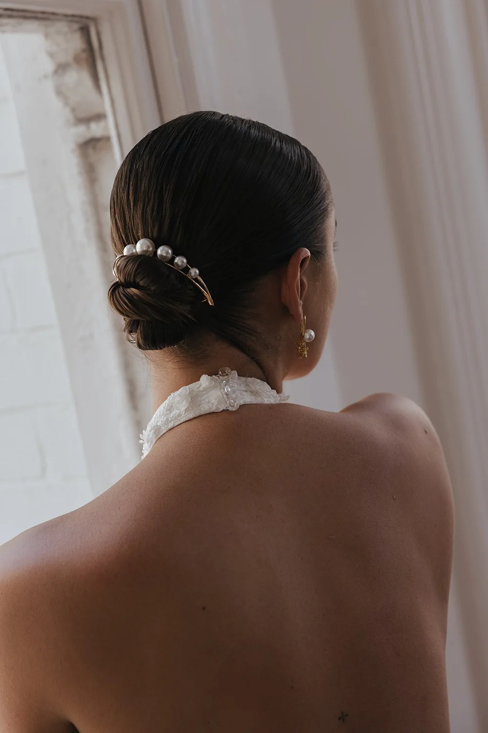 Gold Pearls Bridal Wedding Hair Comb. Modern Bridal Jewelry & Hair  Accessories NYC. — Jade Oi Studio Jewelry For the Cool Everyday Women