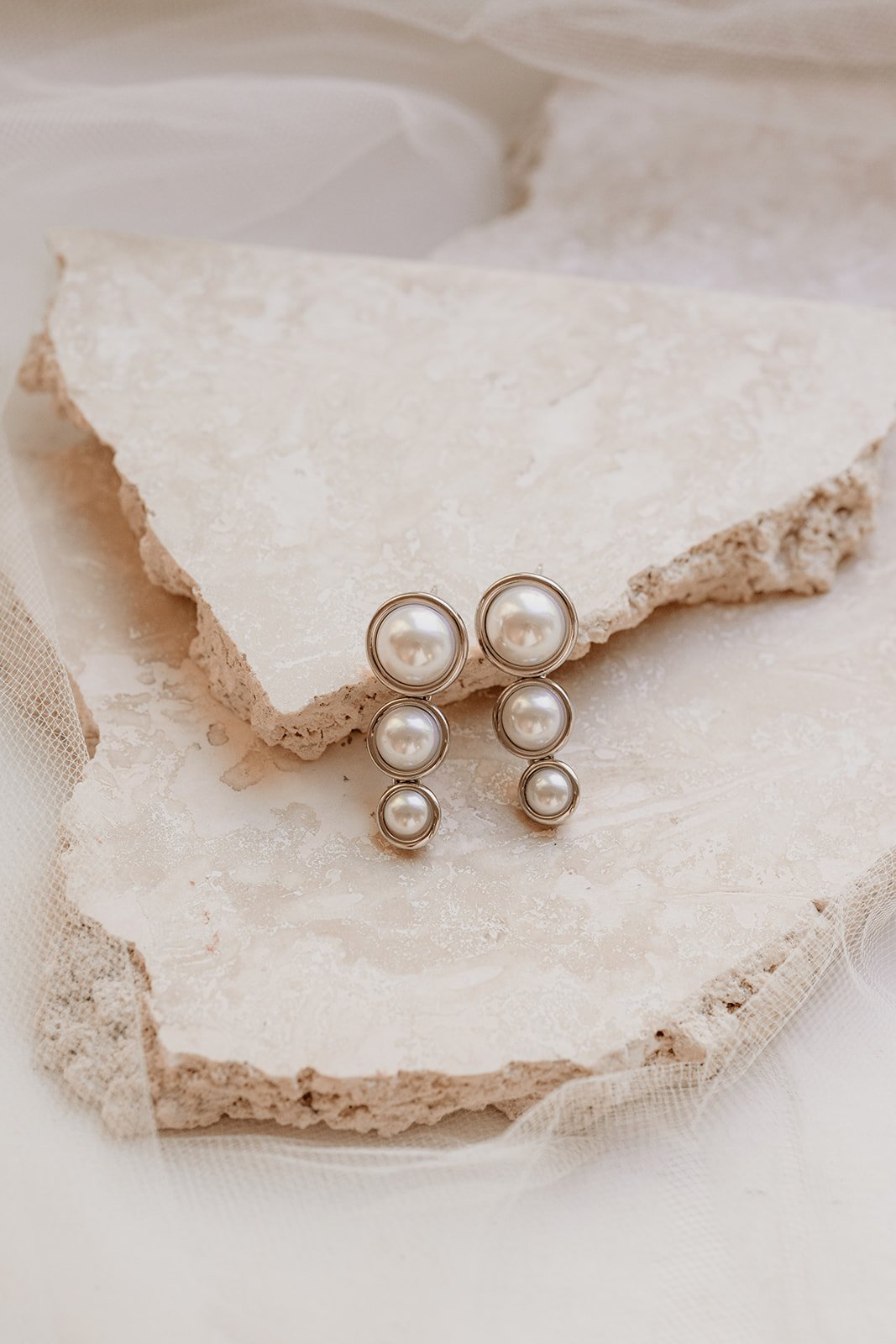 14K Gold Vintage Pearl Grape Cluster Earrings | eBay