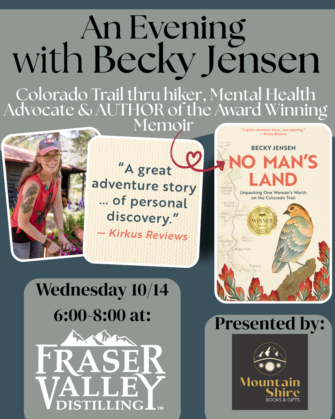 An Evening with Becky Jensen - Book Talk &amp; Signing