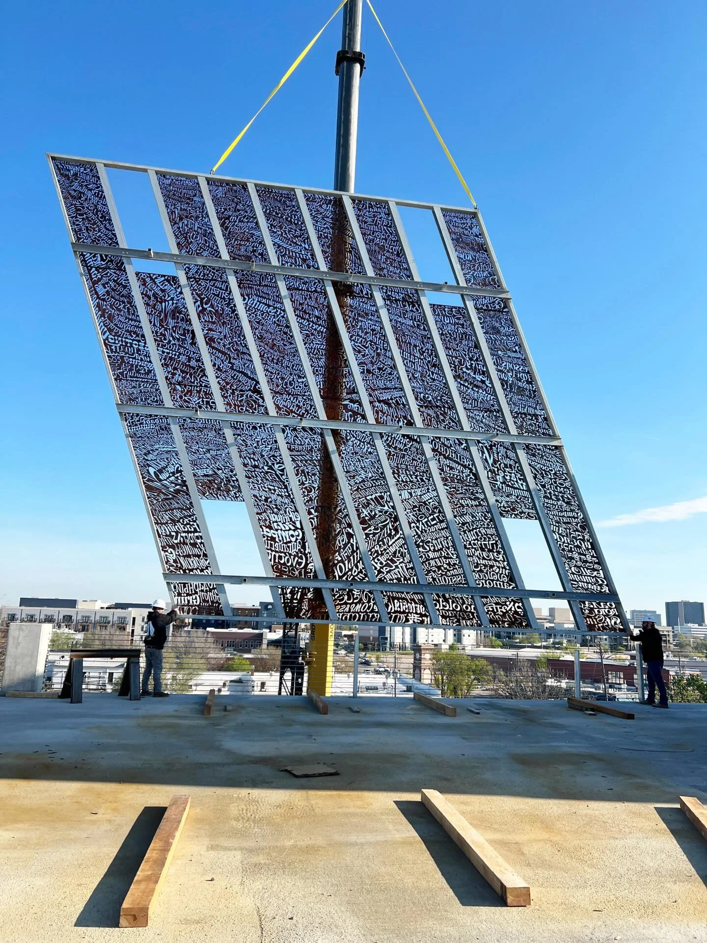 Flying high today over ICT!