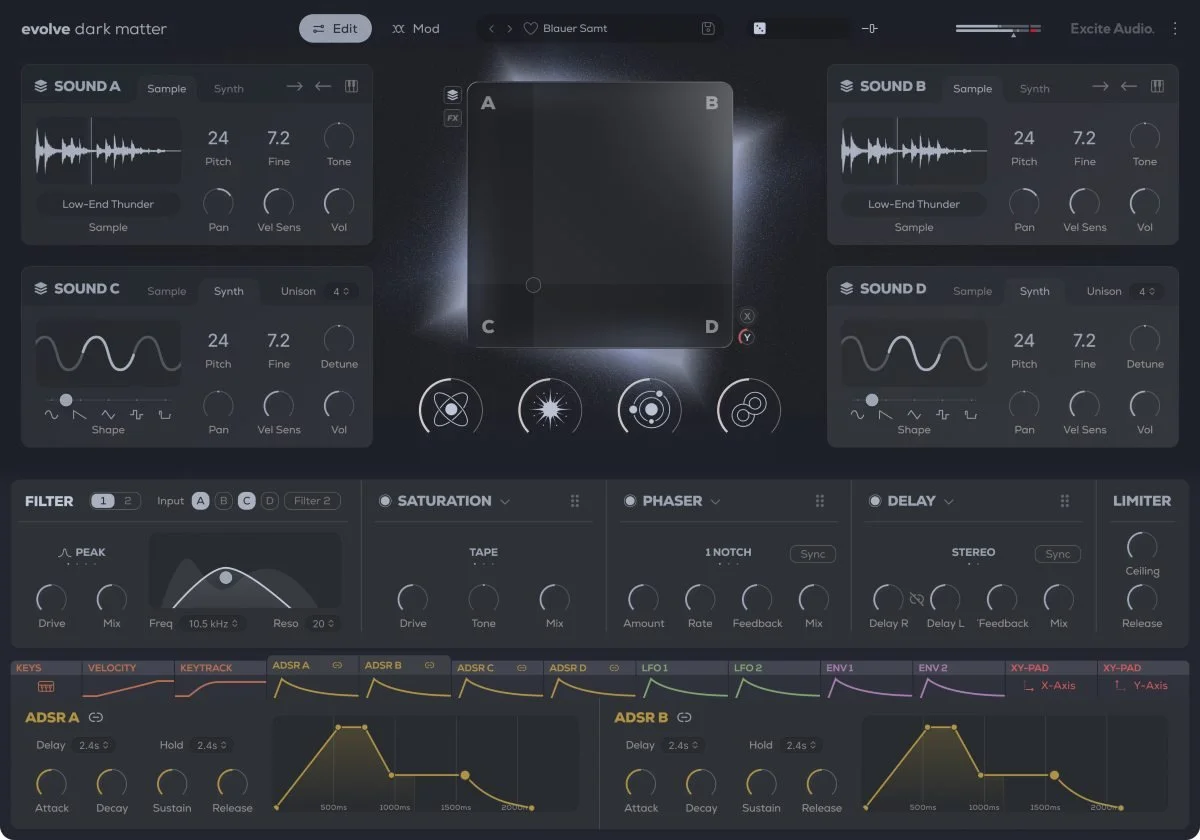 Excite Audio Evolve Dark Matter Review: A Powerful Sample-Based Synth for Cinematic and Electronic Music