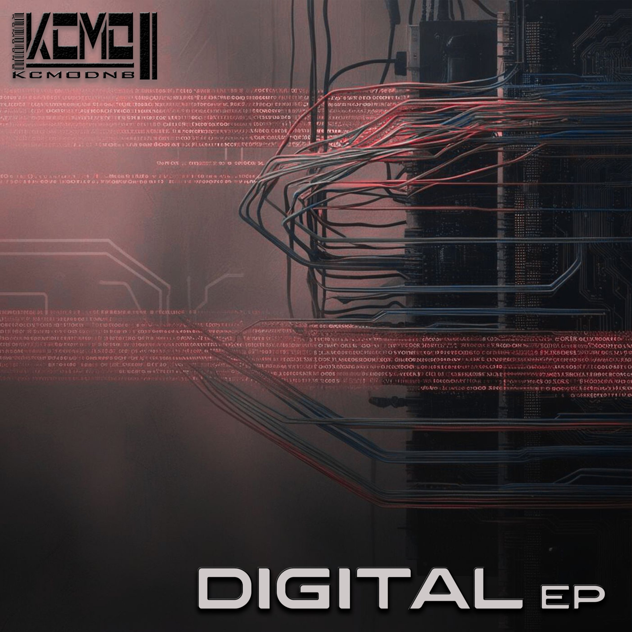 Illustration of a circuit board with colorful wiring and digital code overlays, labeled 'DIGITAL EP' in bold letters.
