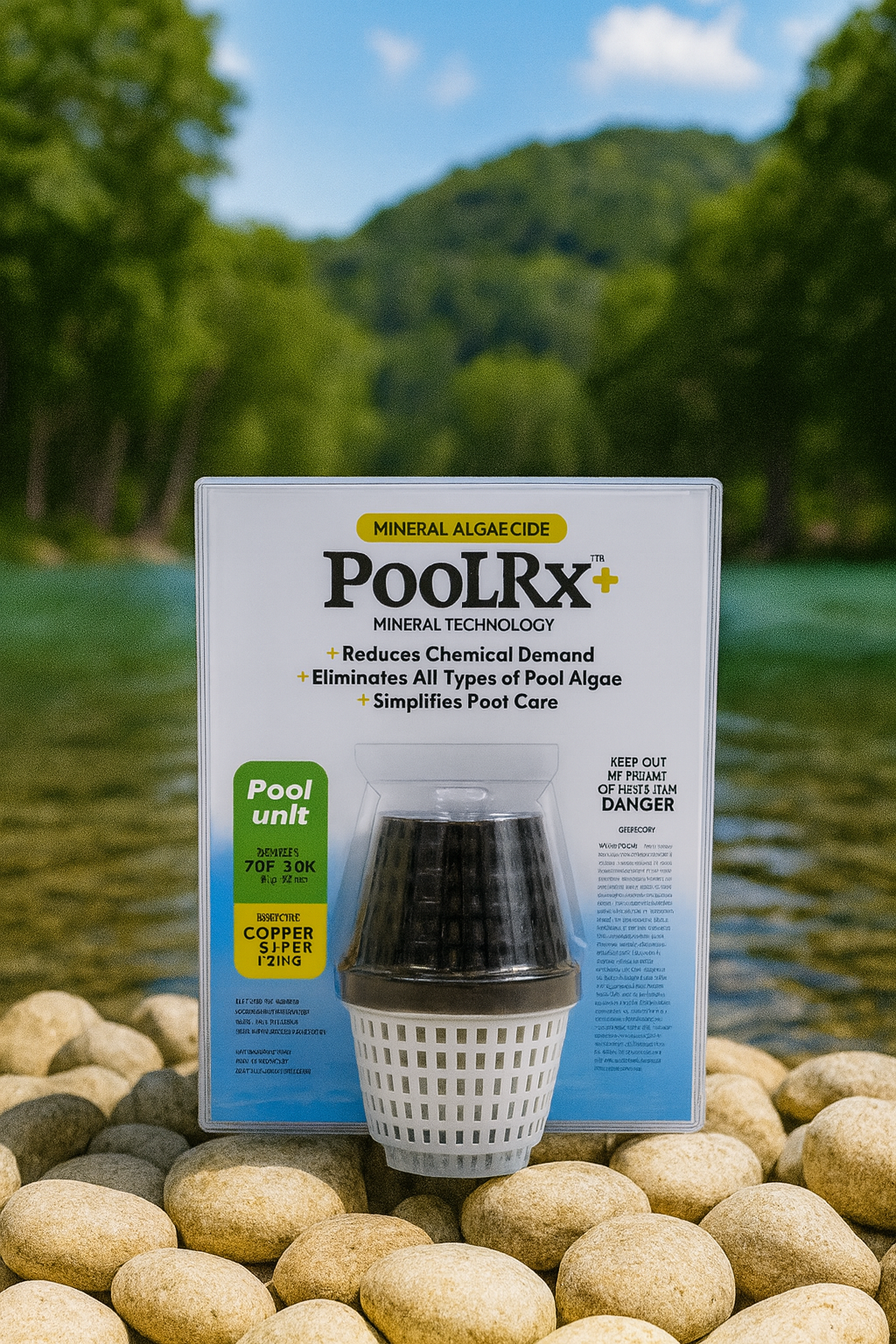 PoolRx+ Mineral Algaecide Unit