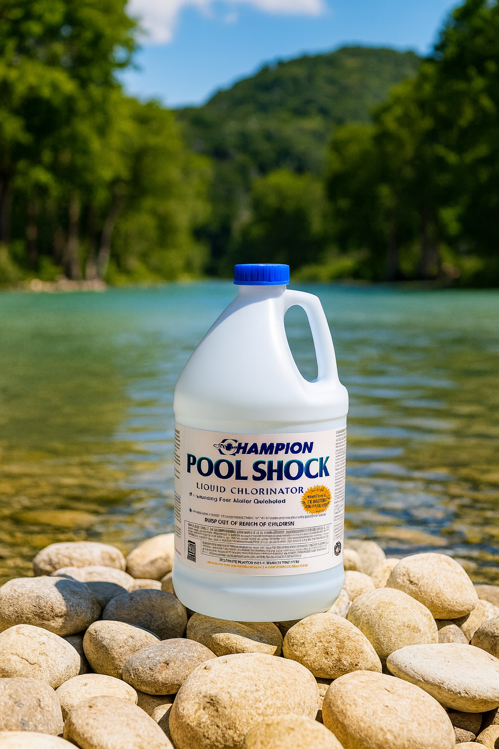 Champion Pool Shock 12.5% – 1 Gallon Liquid Chlorinator