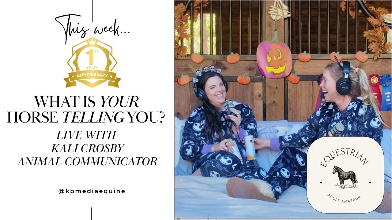 What Is Your Horse Telling You? LIVE With Kali Crosby Animal Communicator | Ep 40