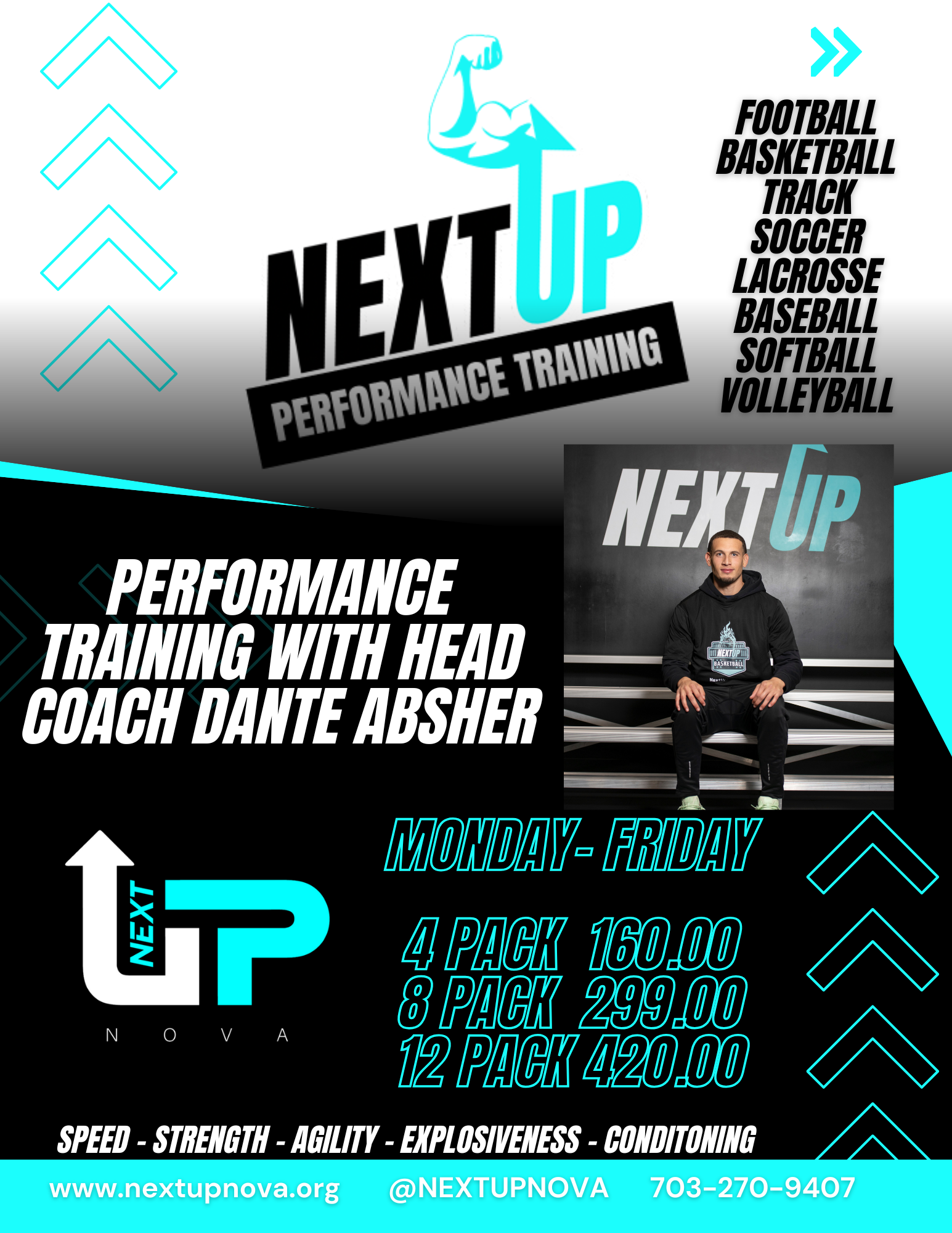 Next up Nova Performance training 