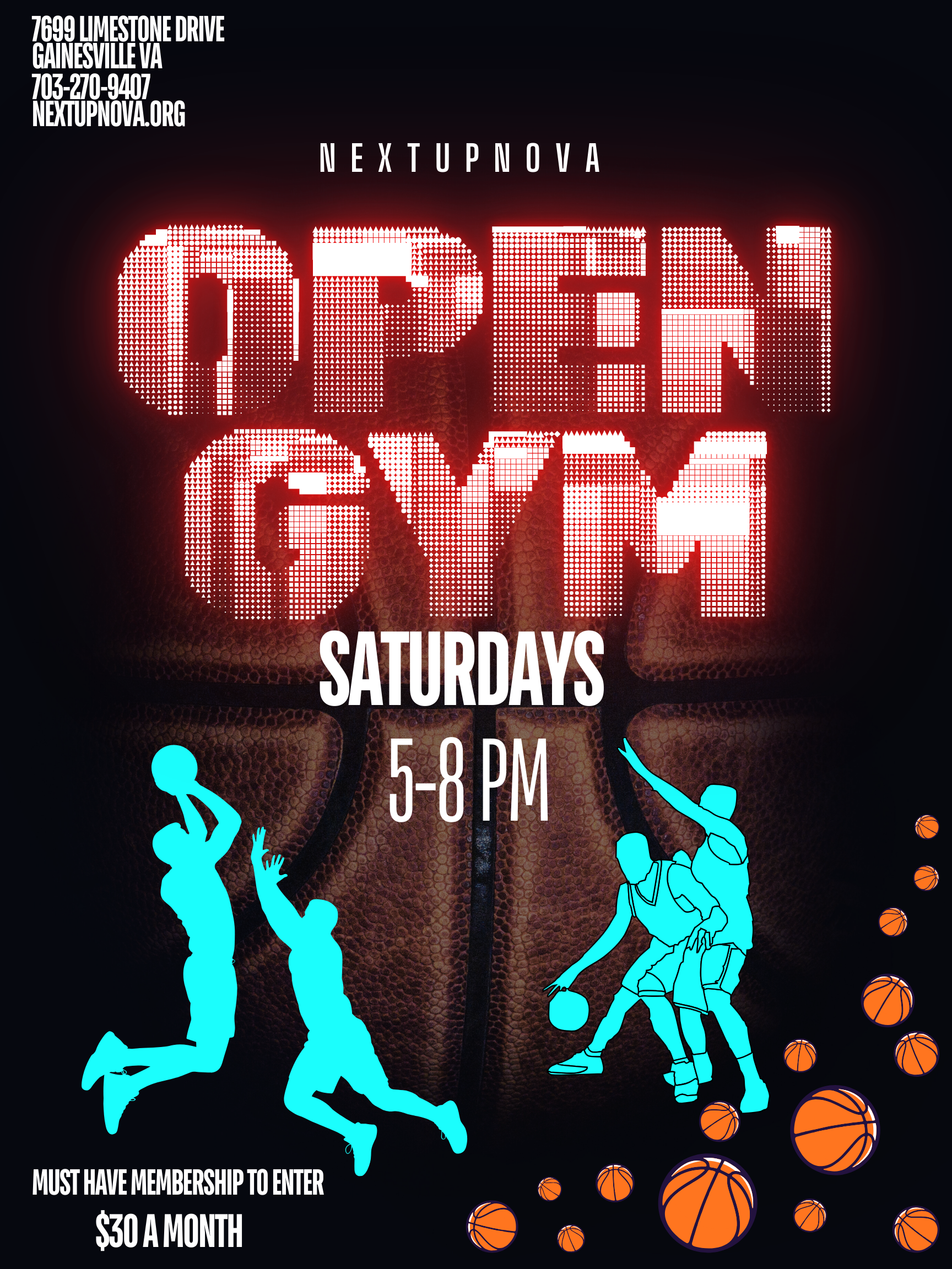 Next Up Nova Basketball Open Gym