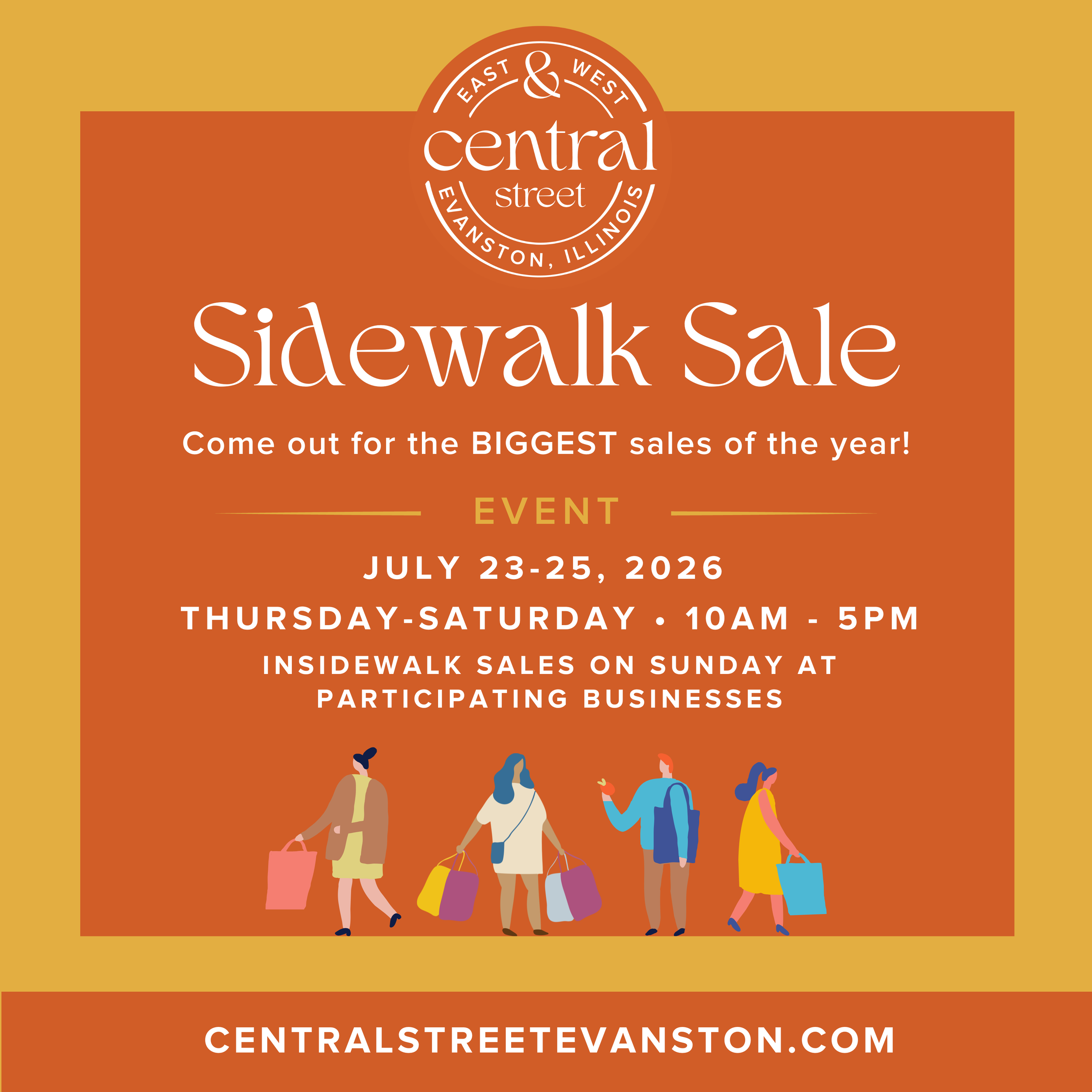Sidewalk Sale 2026 Logo