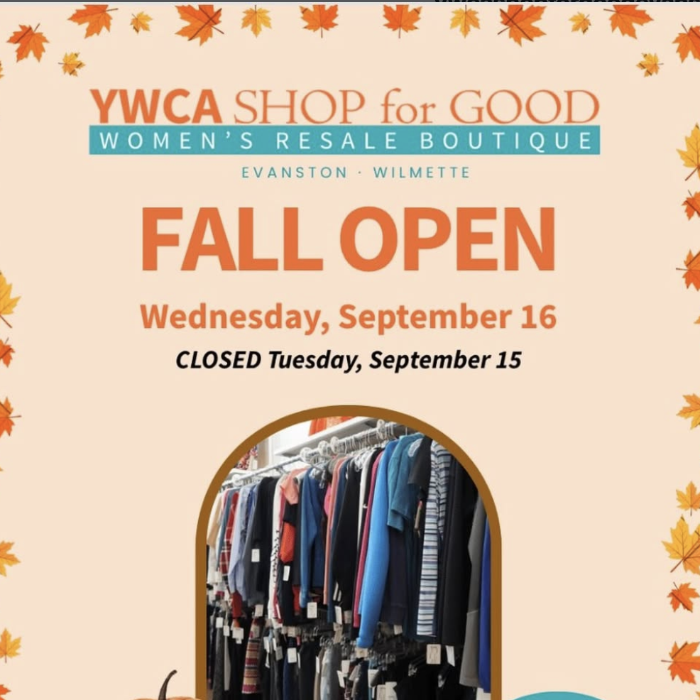 Fall Open: YWCA Shop for Good Evanston