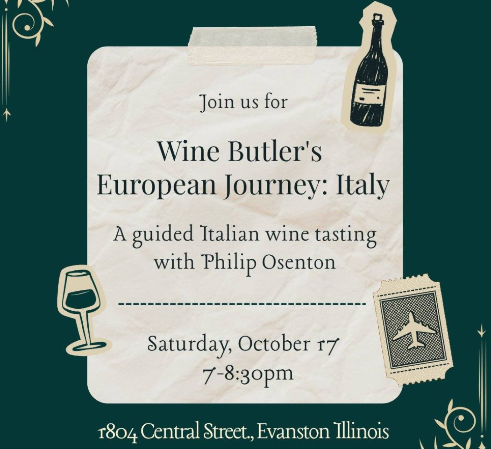 The British Wine Butler's European Journey: Italy