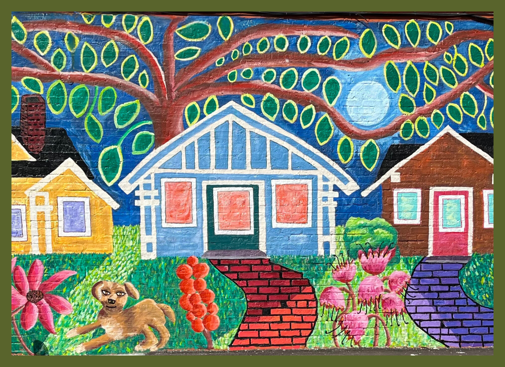 Homage to Sondra mural by Teresa Parod