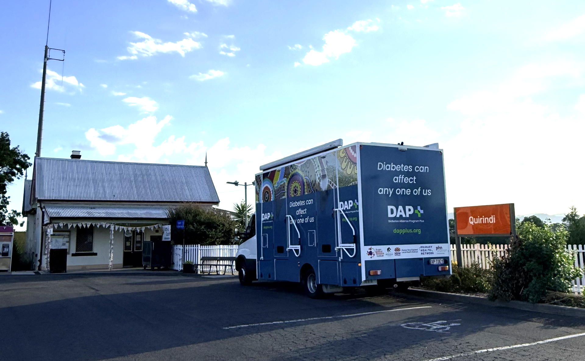 Diabetes bus visits Quirindi for the first time