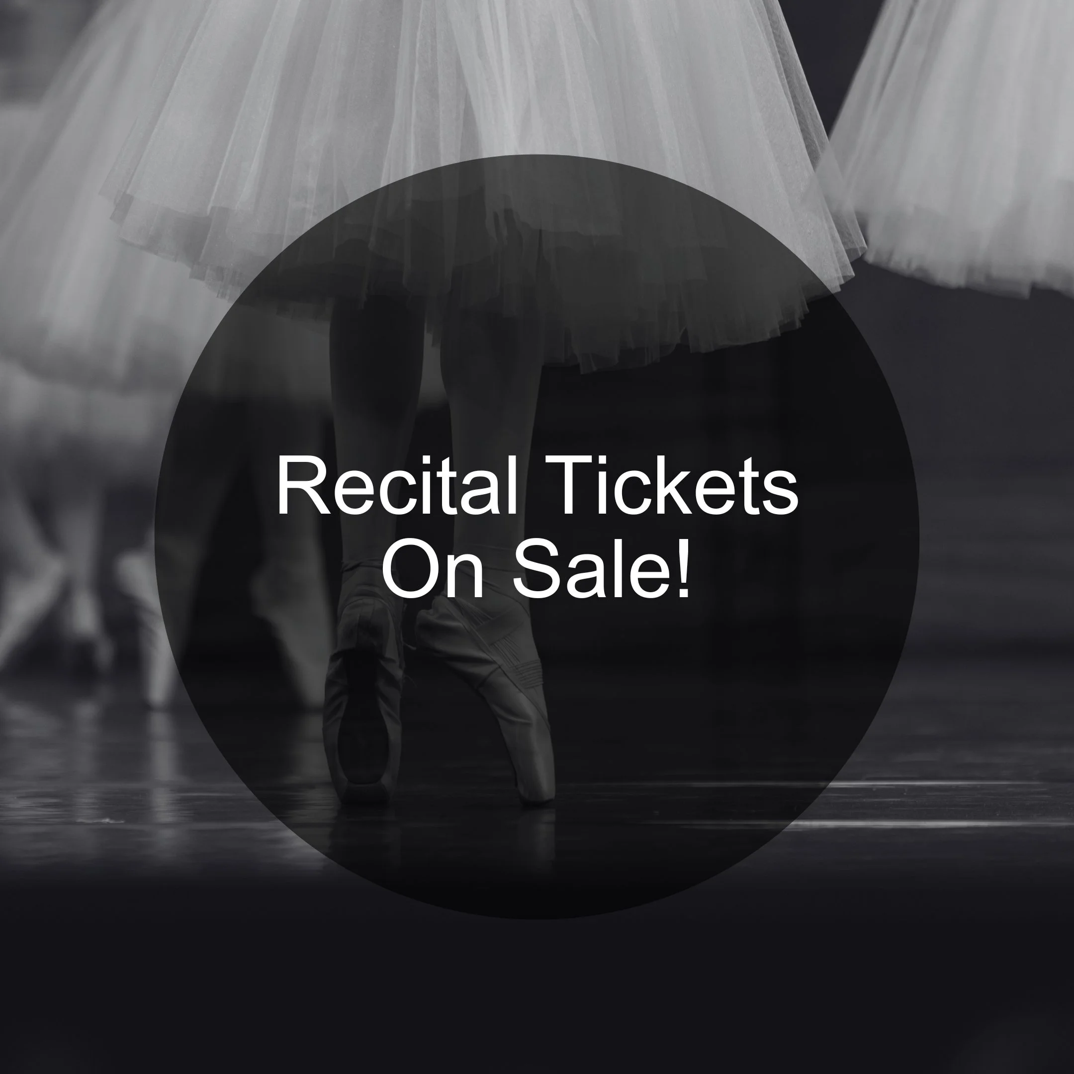 Recital Tickets On Sale Now