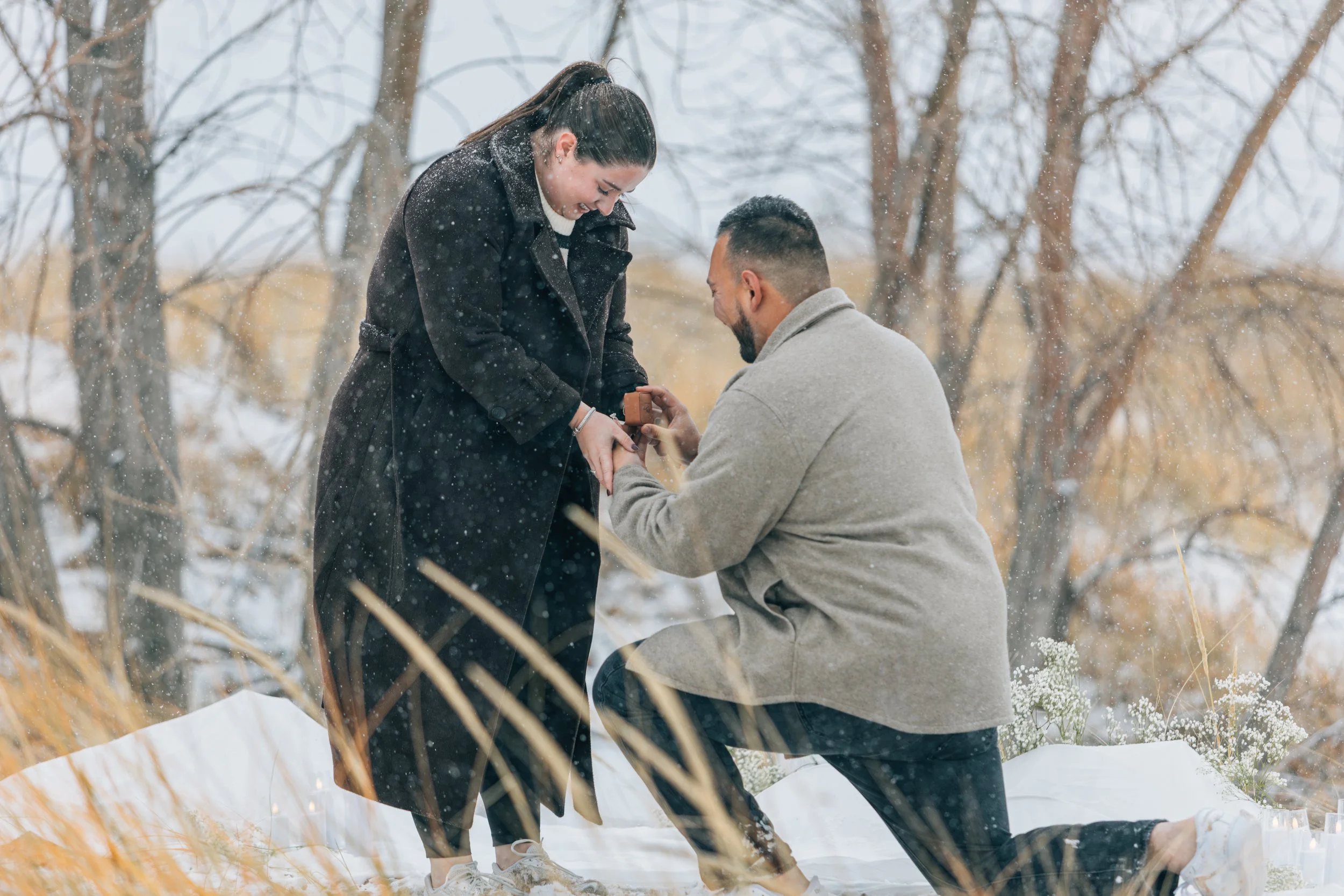 Gerson & Mia Blizzard Engagement