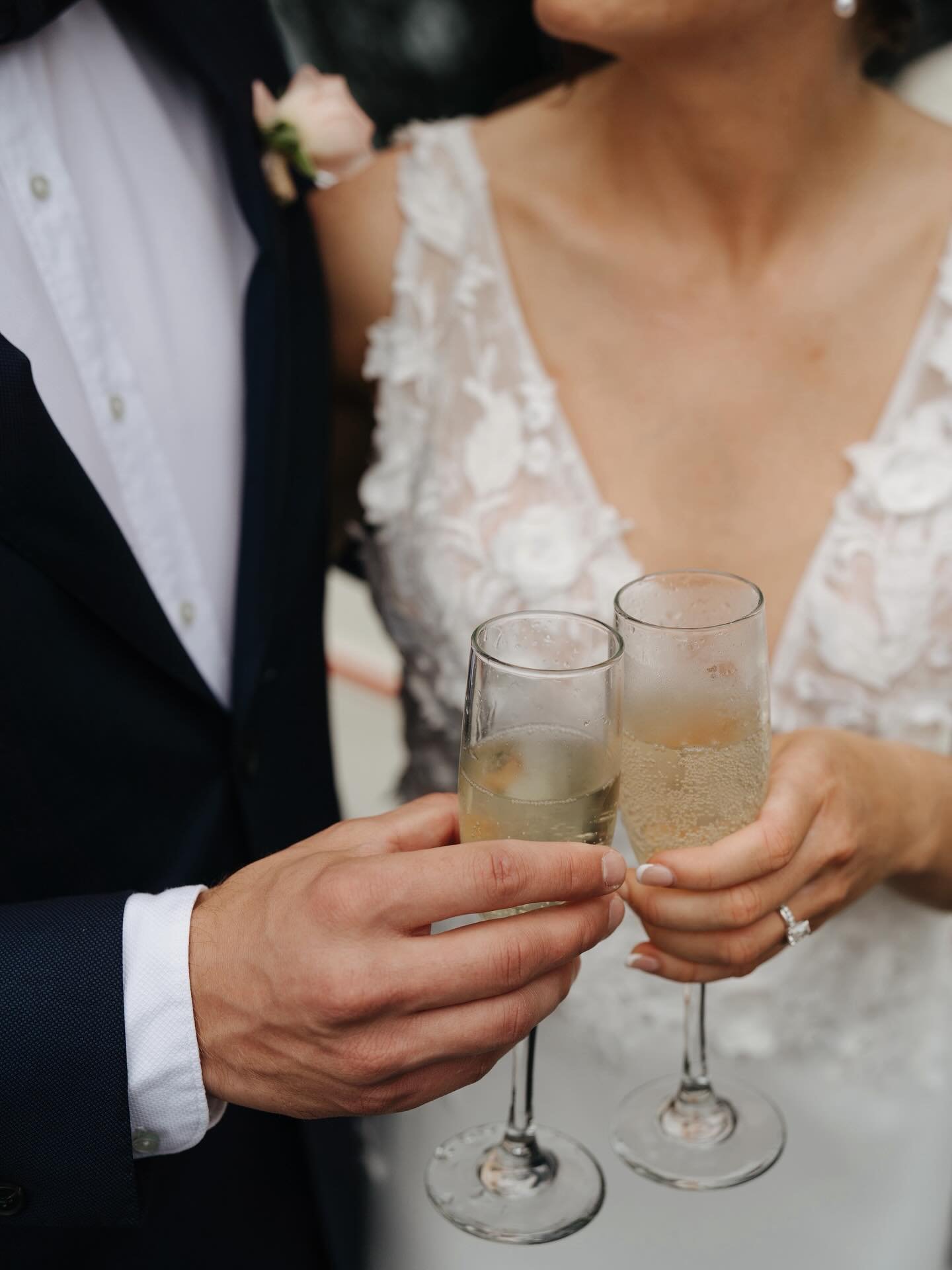 Cheers to these two 🥂 How has it already been a year?!