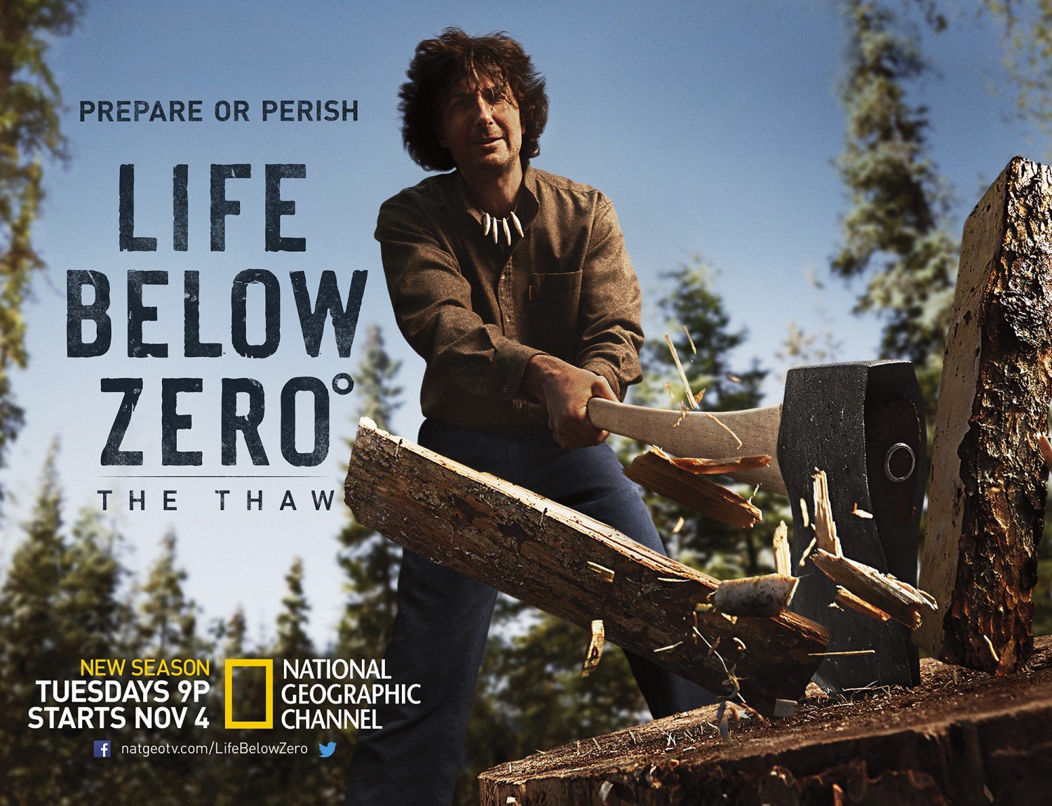 LIFE BELOW ZERO DESIGNED FOR COLD OPEN