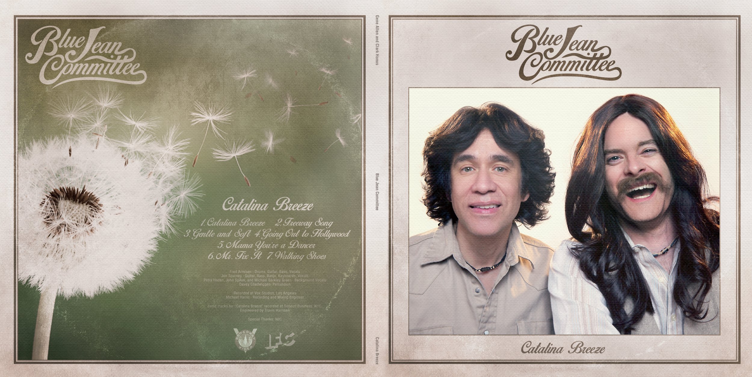 BLUE JEAN COMMITTEE ALBUM ART Designed for COLD OPEN